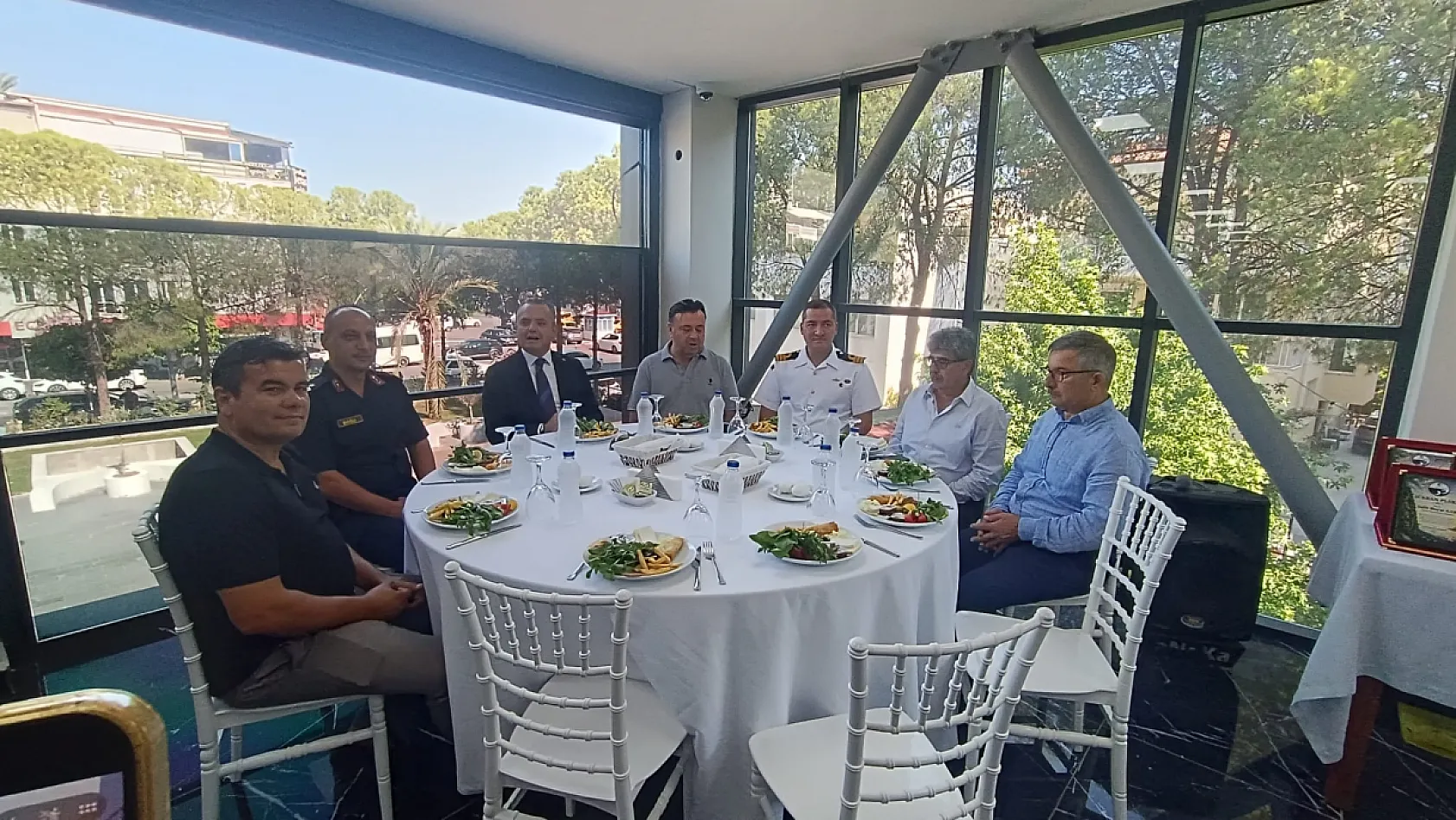 Fethiye'de spor camiası birlik kahvaltısında buluştu