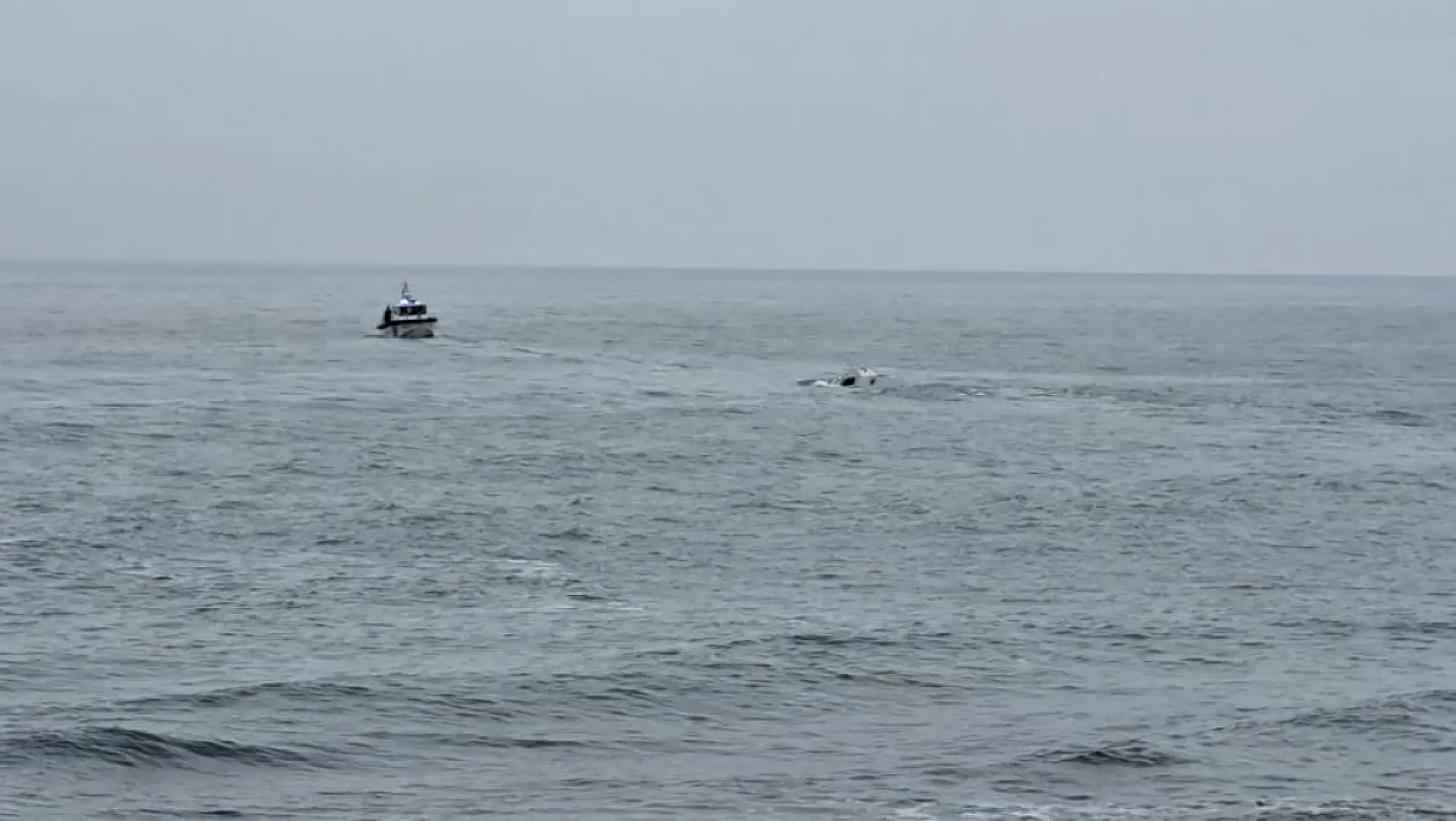 Ordu'da kıyıya vuran insansız deniz aracı imha edildi