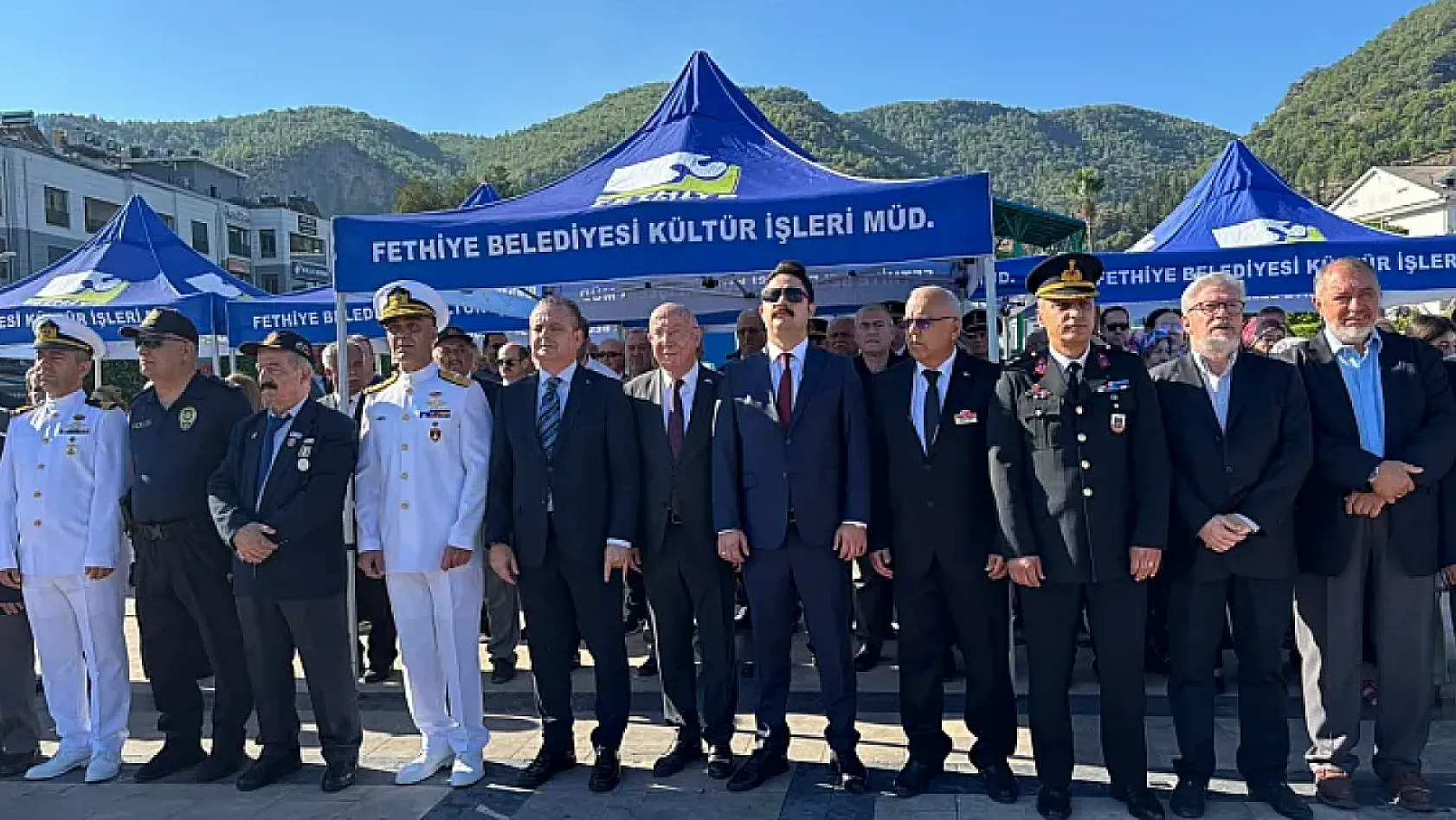 19 Eylül Gaziler Günü Fethiye'de törenle kutlandı