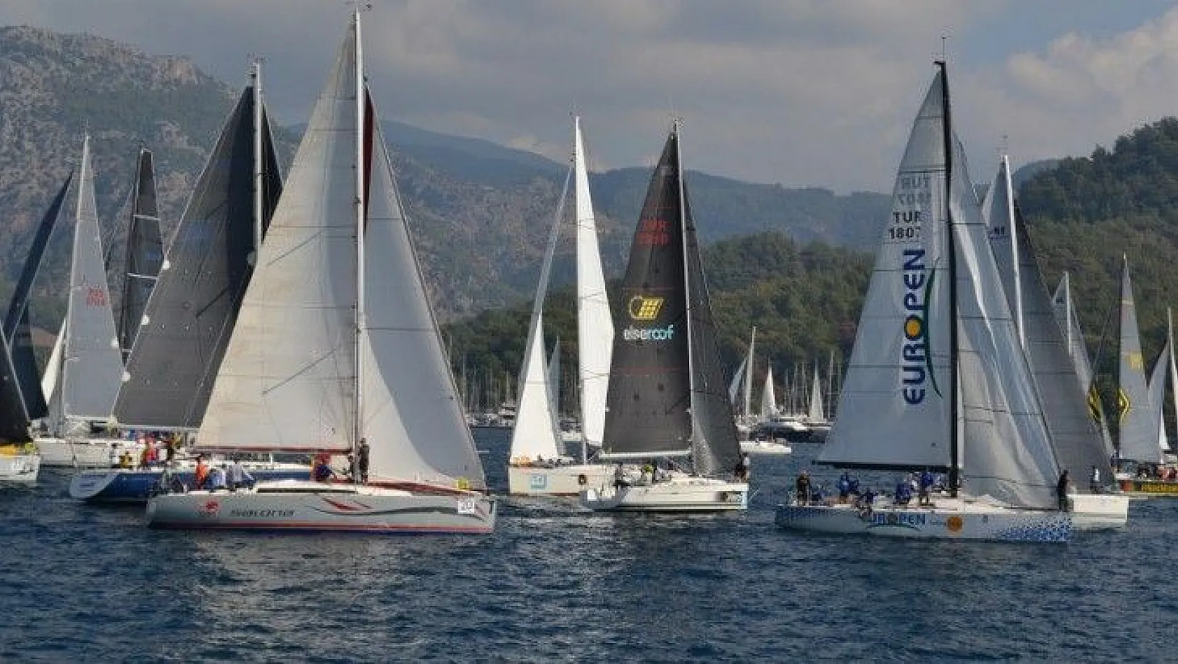 19. Göcek Atatürk Kupası Yelken Yarışları başladı