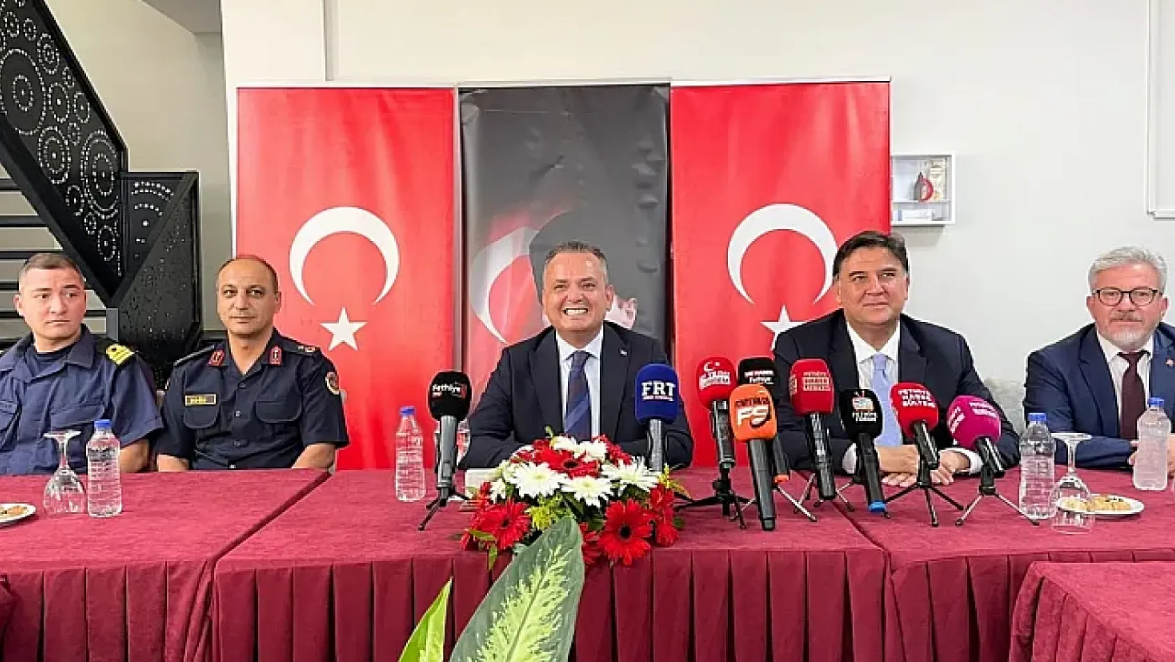 9 günlük tatil öncesi Fethiye'de bayramlaşma buluşması