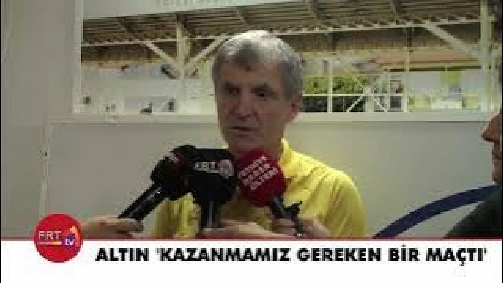 Altın 'Kazanmamız gereken bir maçtı'