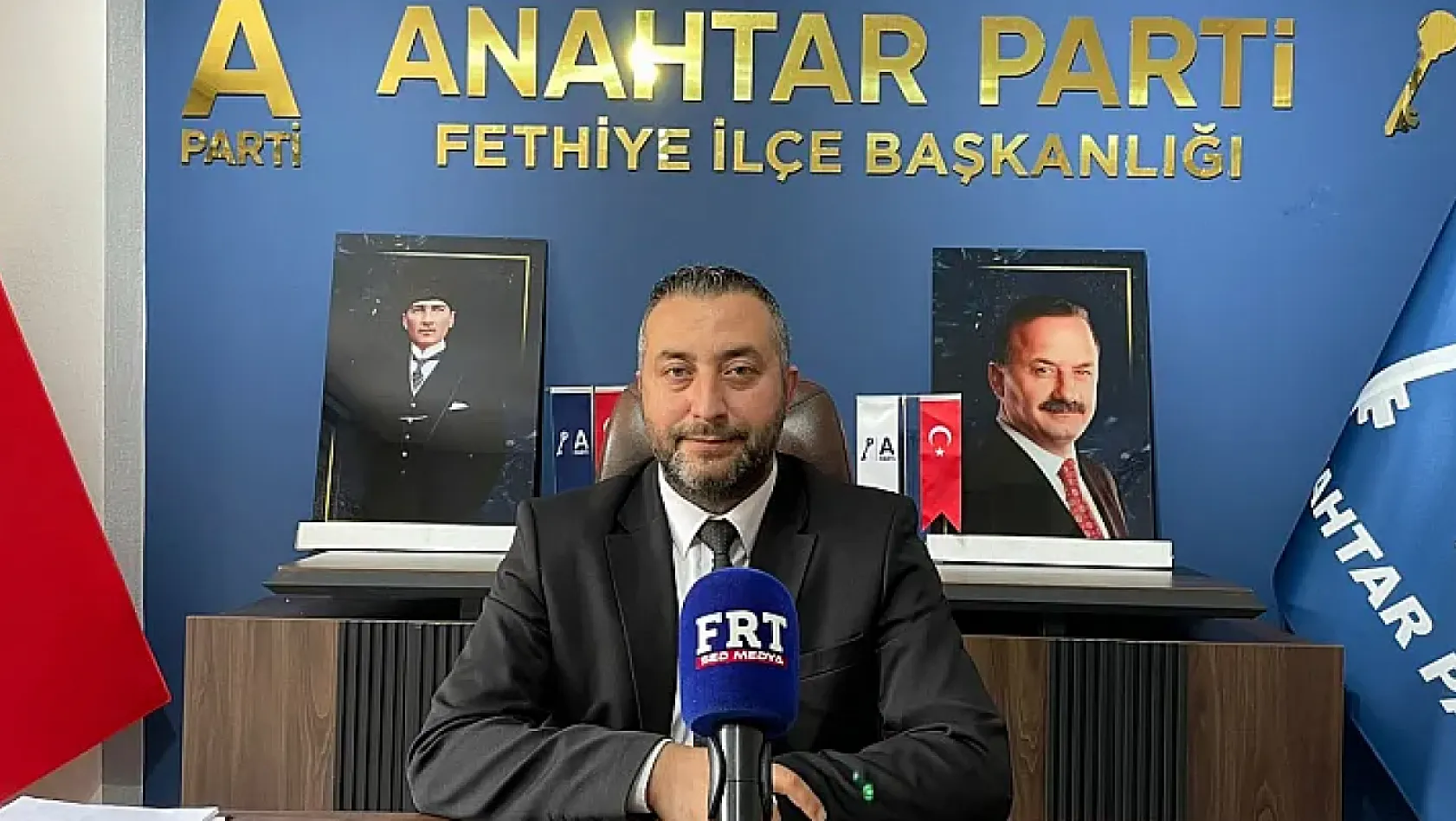 Anahtar Parti Fethiye İlçe Başkanı Karakaya, sevgi ve kardeşlik dolu bir bayram diledi