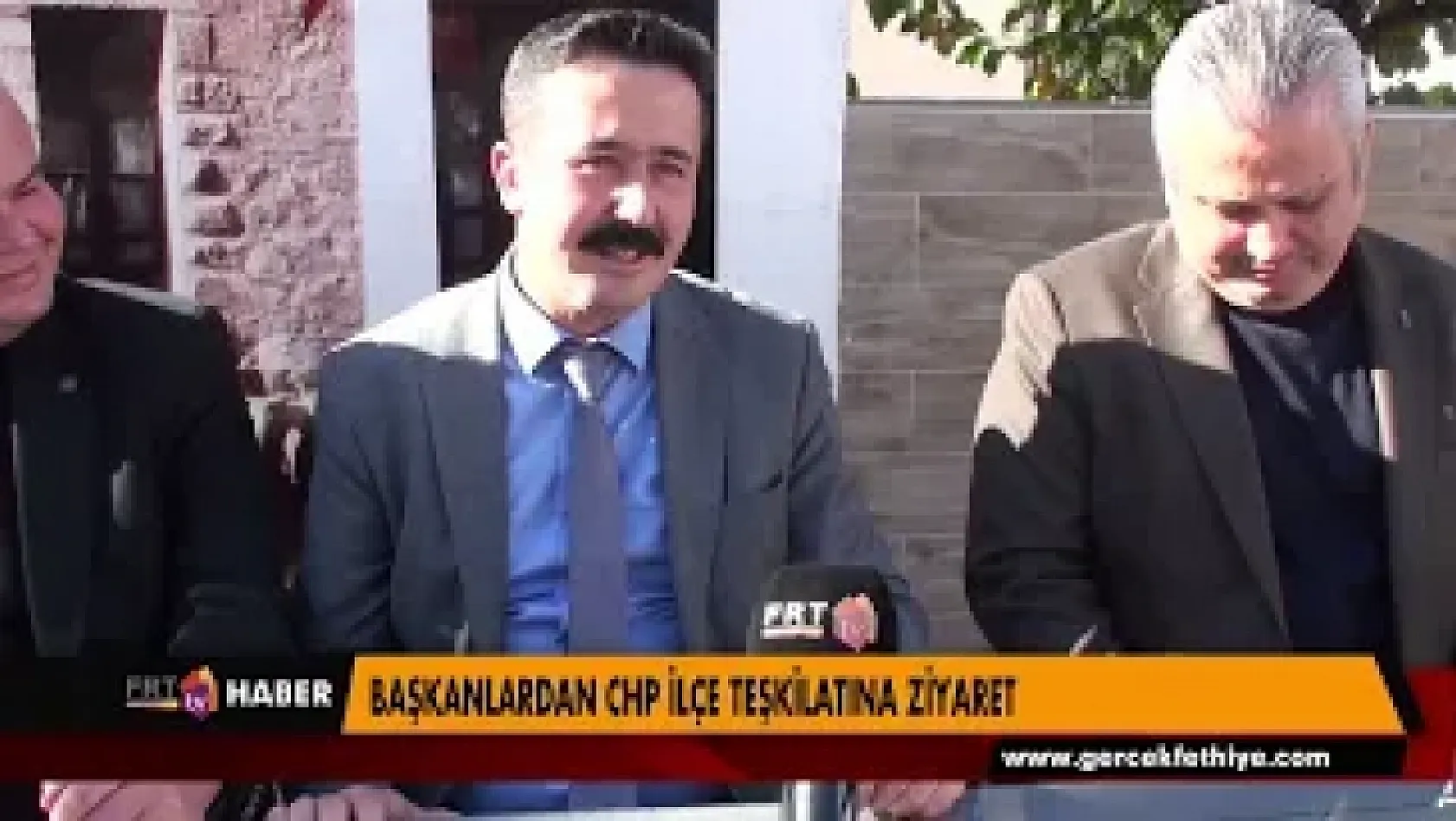 BAŞKANLARDAN CHP İLÇE TEŞKİLATINA ZİYARET