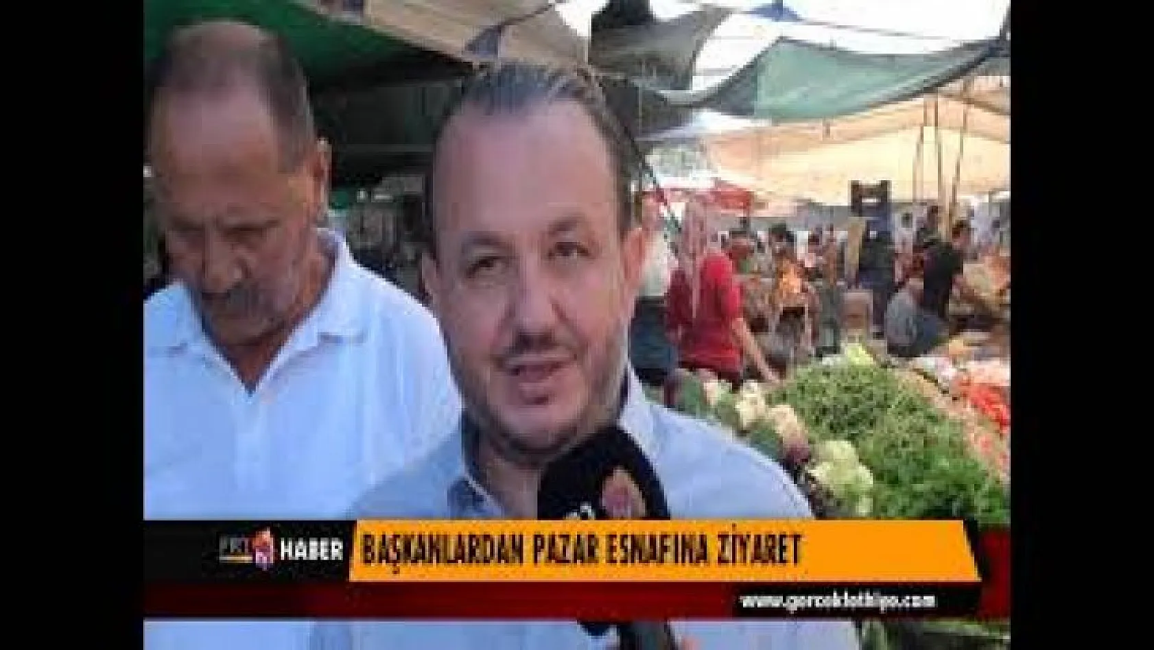 BAŞKANLARDAN PAZAR ESNAFINA ZİYARET