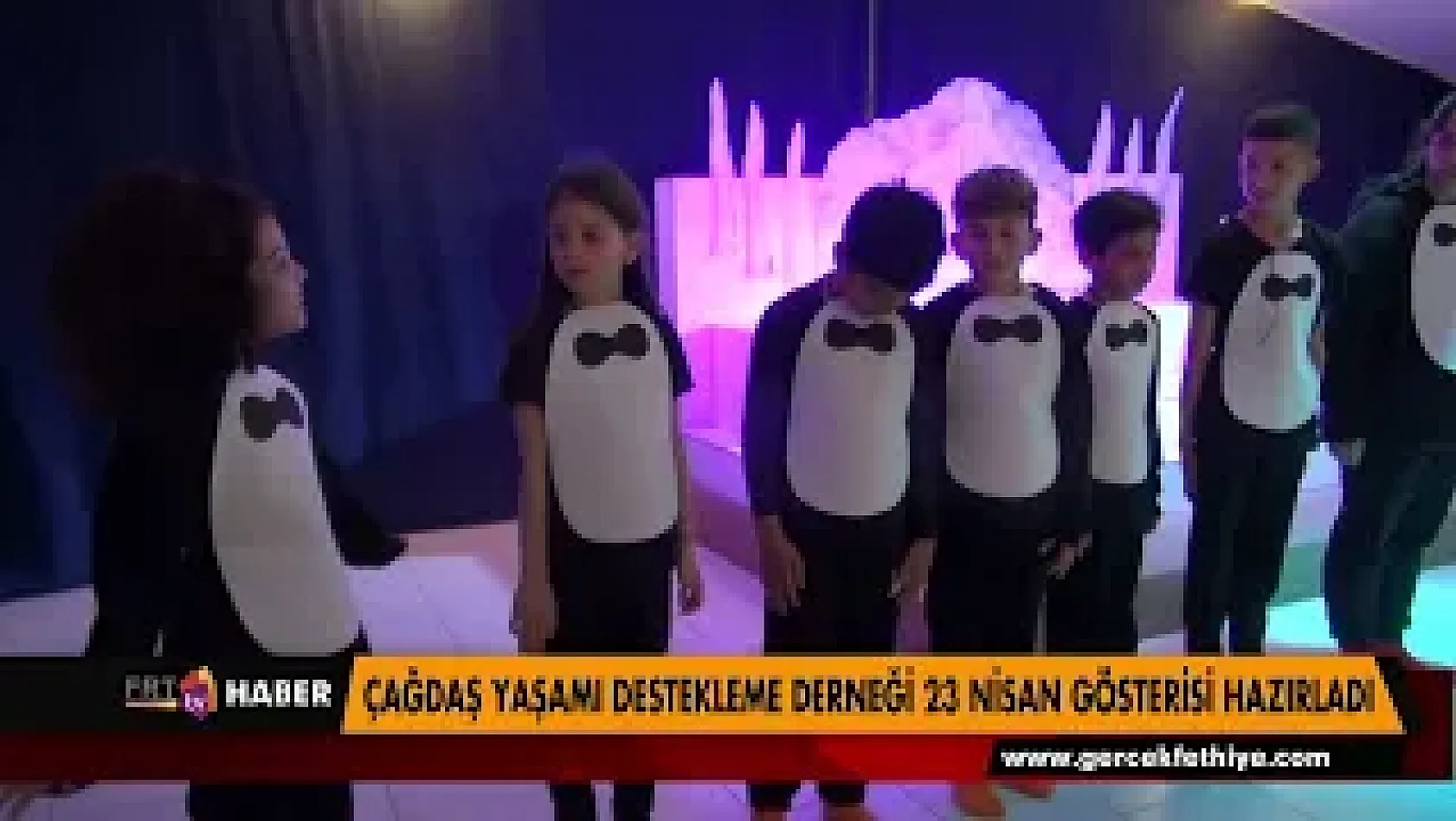 Çağdaş Yaşamı Destekleme Derneği 23 Nisan gösterisi hazırladı