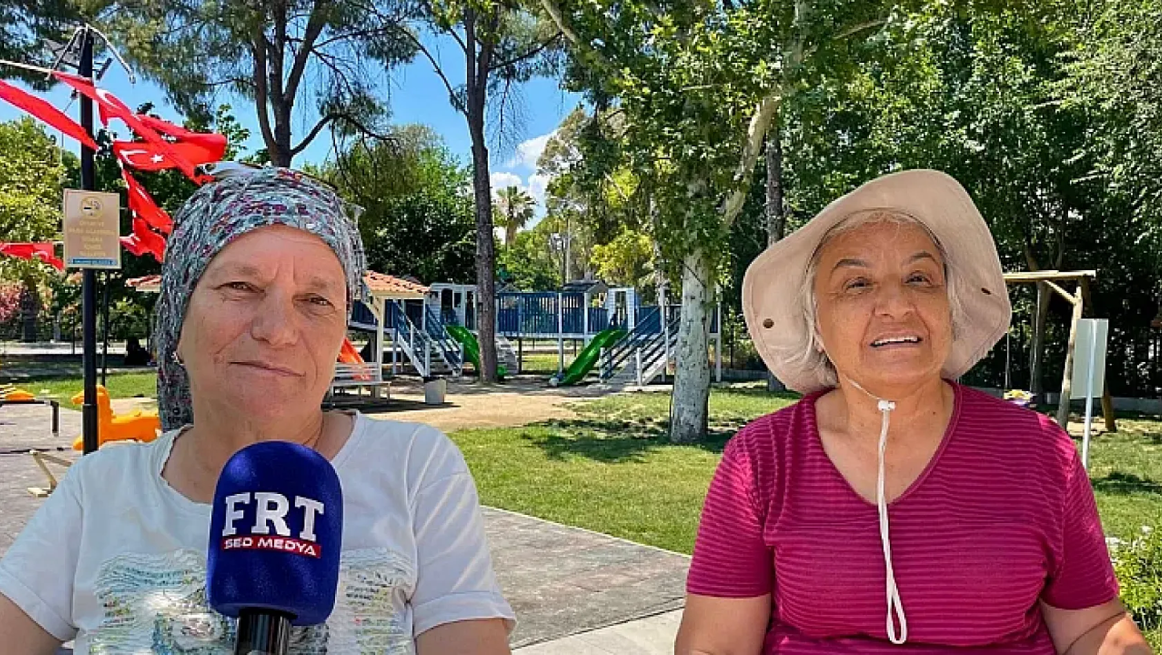Dalaman Belediyesi Çay Bahçesi Vatandaşların Gözdesi: 'Günümüzün Büyük Bölümü Burada Geçiyor'