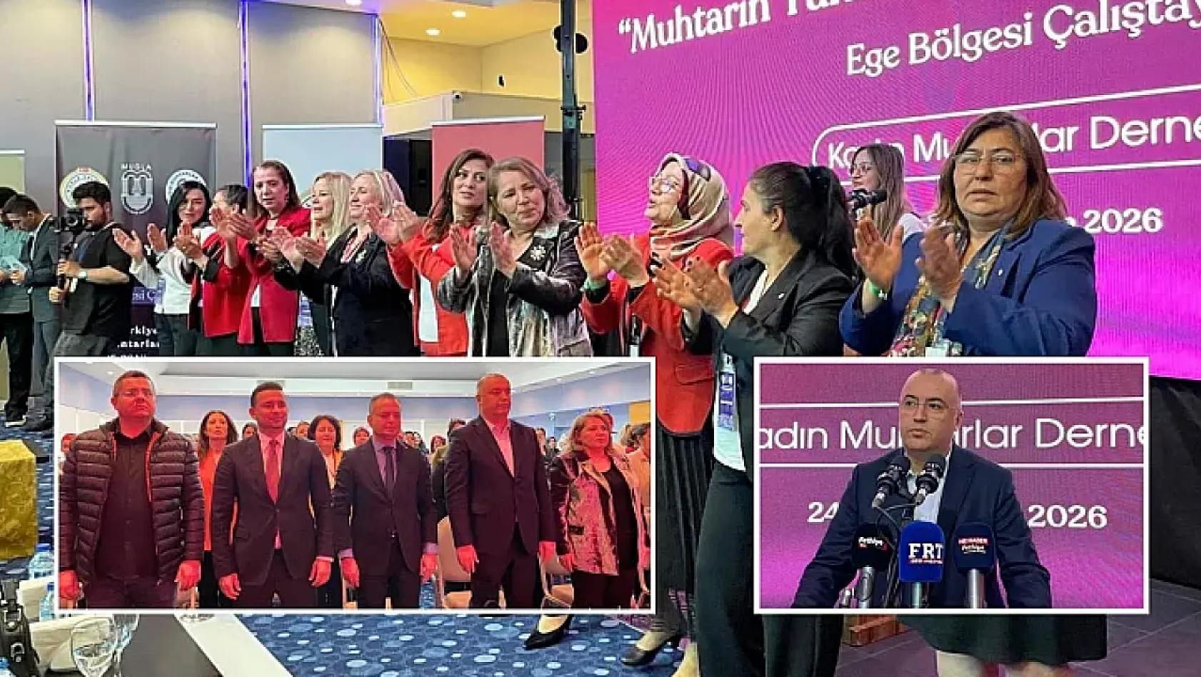 Ege'nin kadın muhtarları Fethiye'de buluştu: 'Muhtarın Yanında, Muhtarlığın Yarınında'