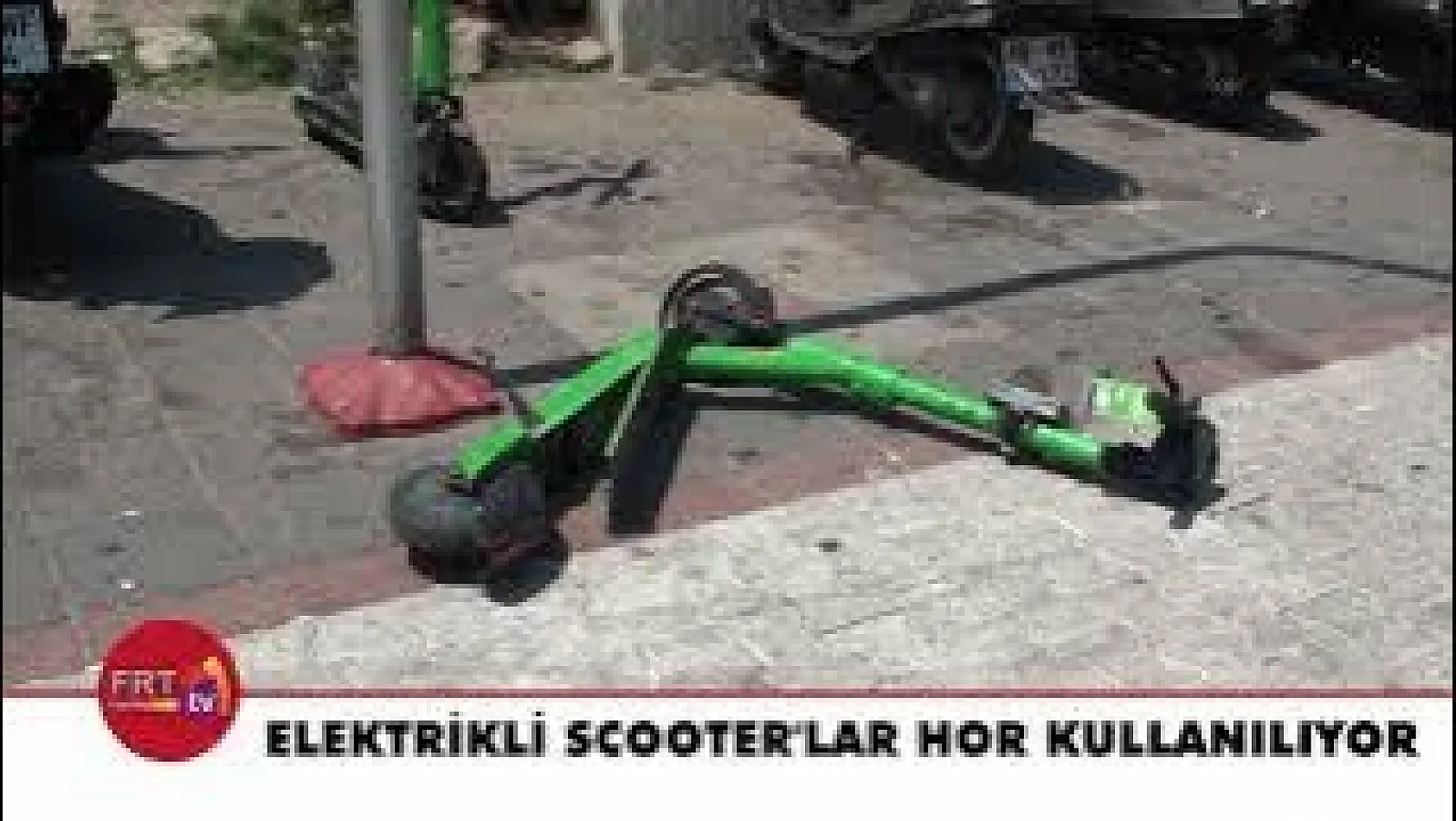 Elektrikli Scooter'lar Hor Kullanılıyor