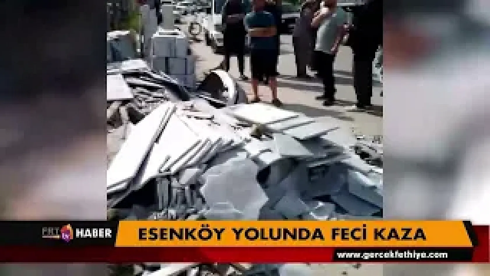 Esenköy yolunda feci kaza