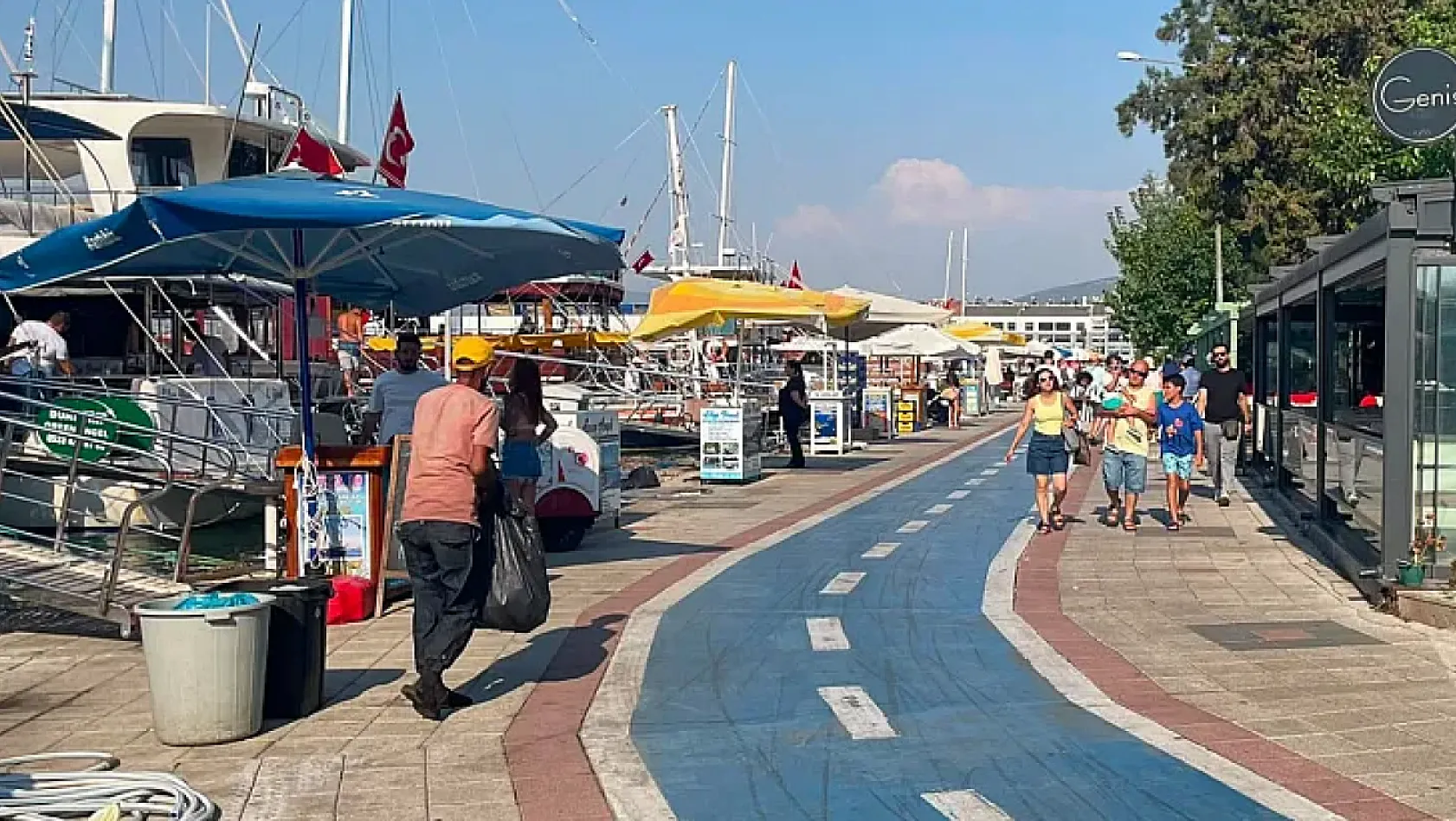 Eyyam-ı bahurla birlikte Fethiye'de kavurucu günler