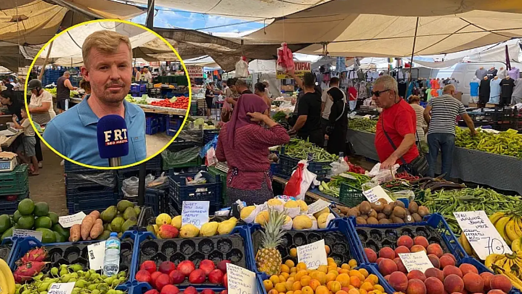 Fethiye Çalış Pazarı'nda Fiyatlar Düşüşe Geçti: 'Yaz Geldikçe Daha da Ucuzlayacak'