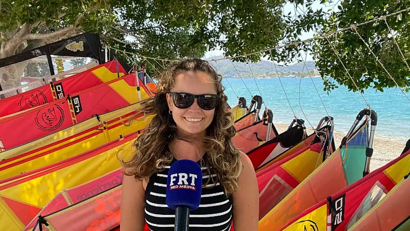 Fethiye Çalış Plajı, Kitesurf ve Windsurf Tutkunlarının Gözdesi Oldu