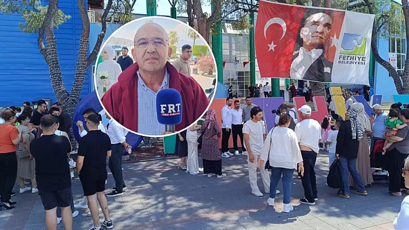 Fethiye'de 26.06.2026'da nikah yağmuru: 43 çift aynı günde evlendi
