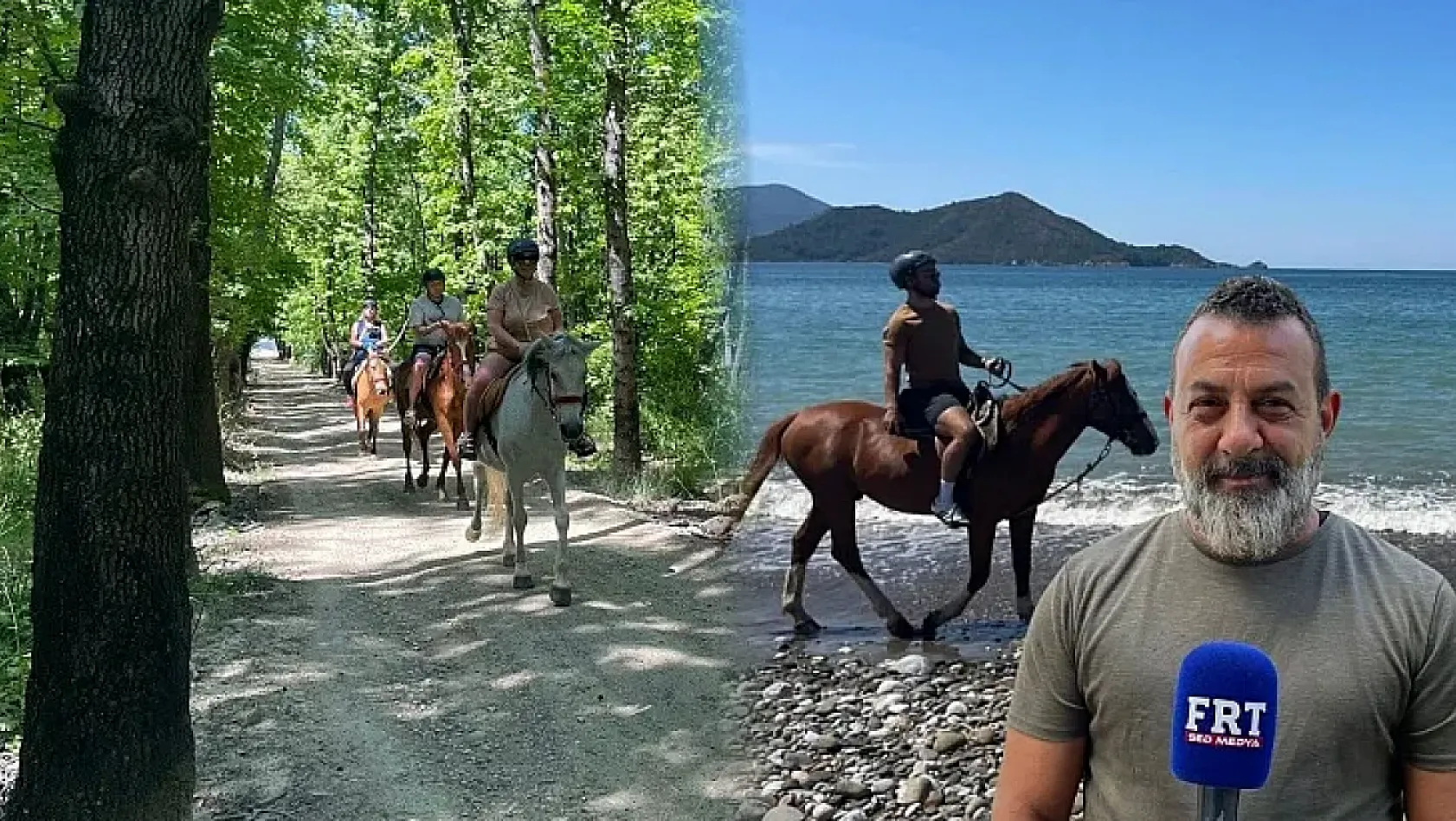Fethiye'de At Sırtında Doğa Tutkusu: Ormandan Denize Uzanan Unutulmaz Deneyim
