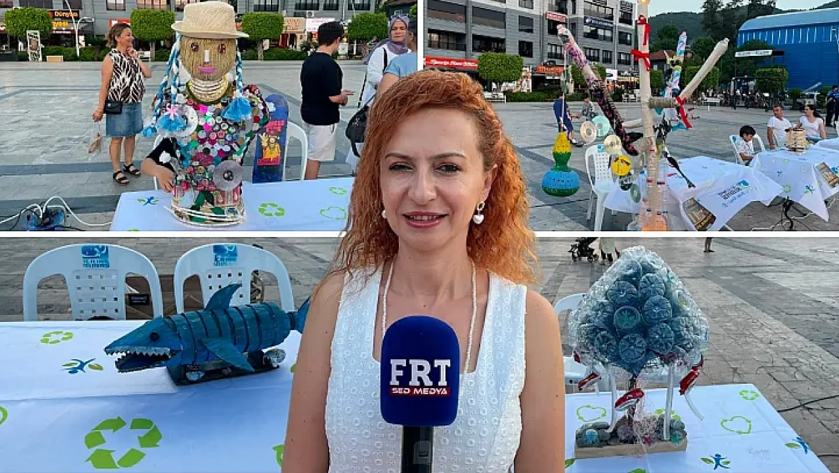 Fethiye'de atıklar sanata, tasarımlar ödüle dönüştü