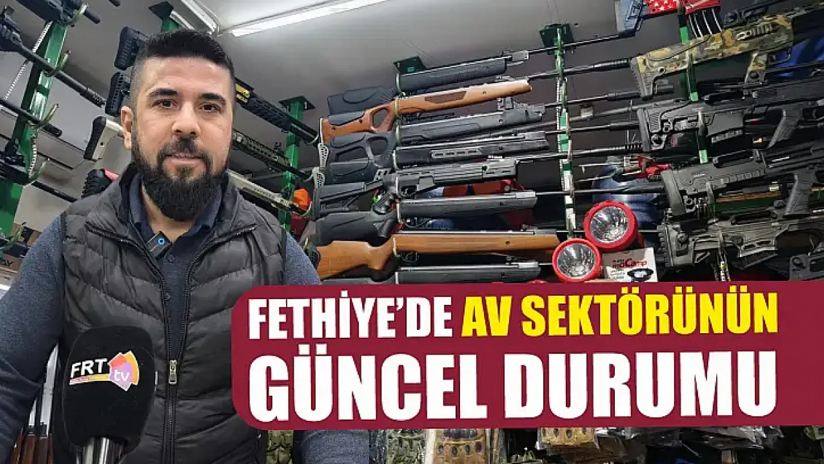 Fethiye'de av sektörünün güncel durumu