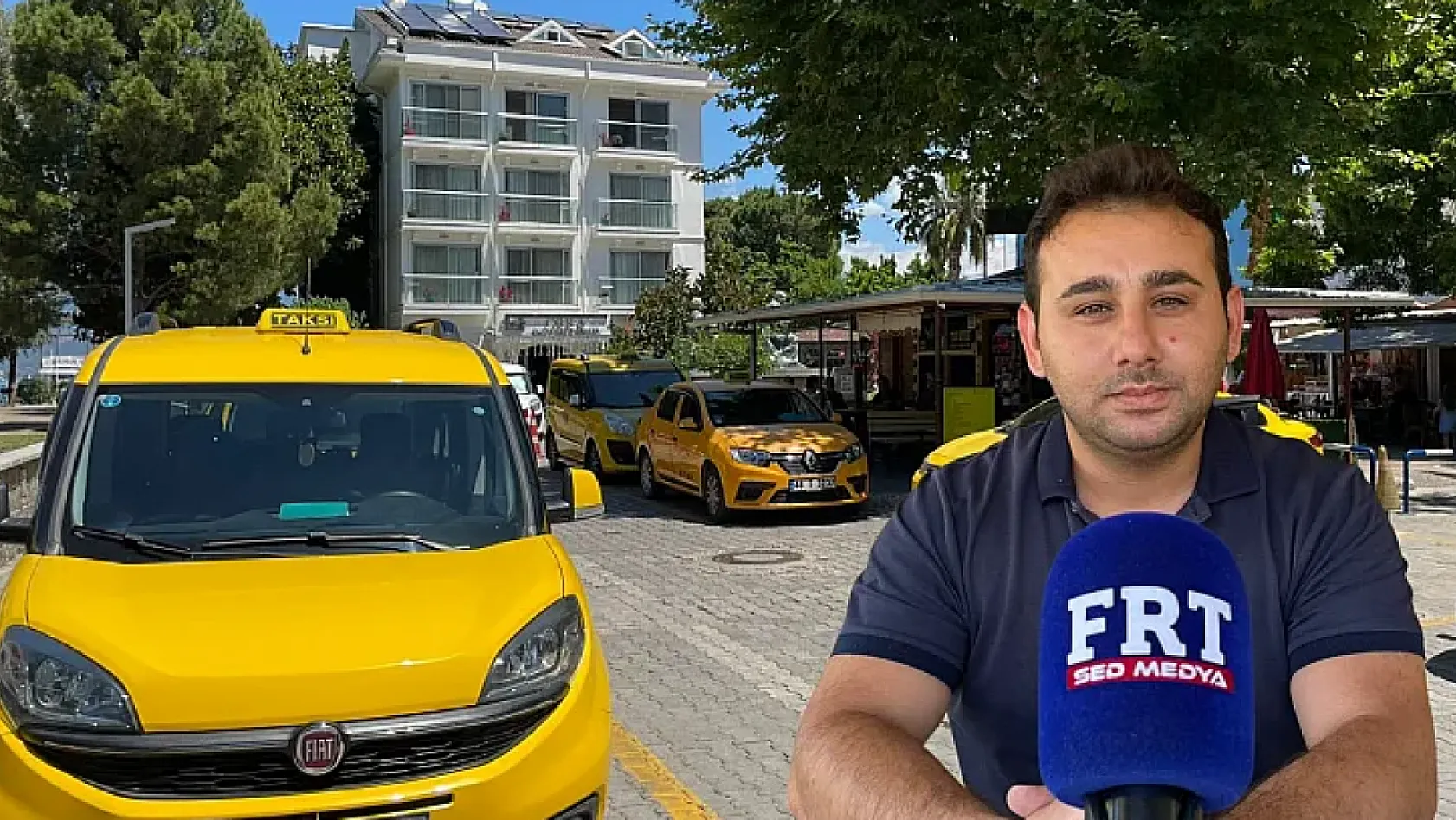 Fethiye'de bayram trafiği arttı: Taksicilerden toplu taşıma çağrısı