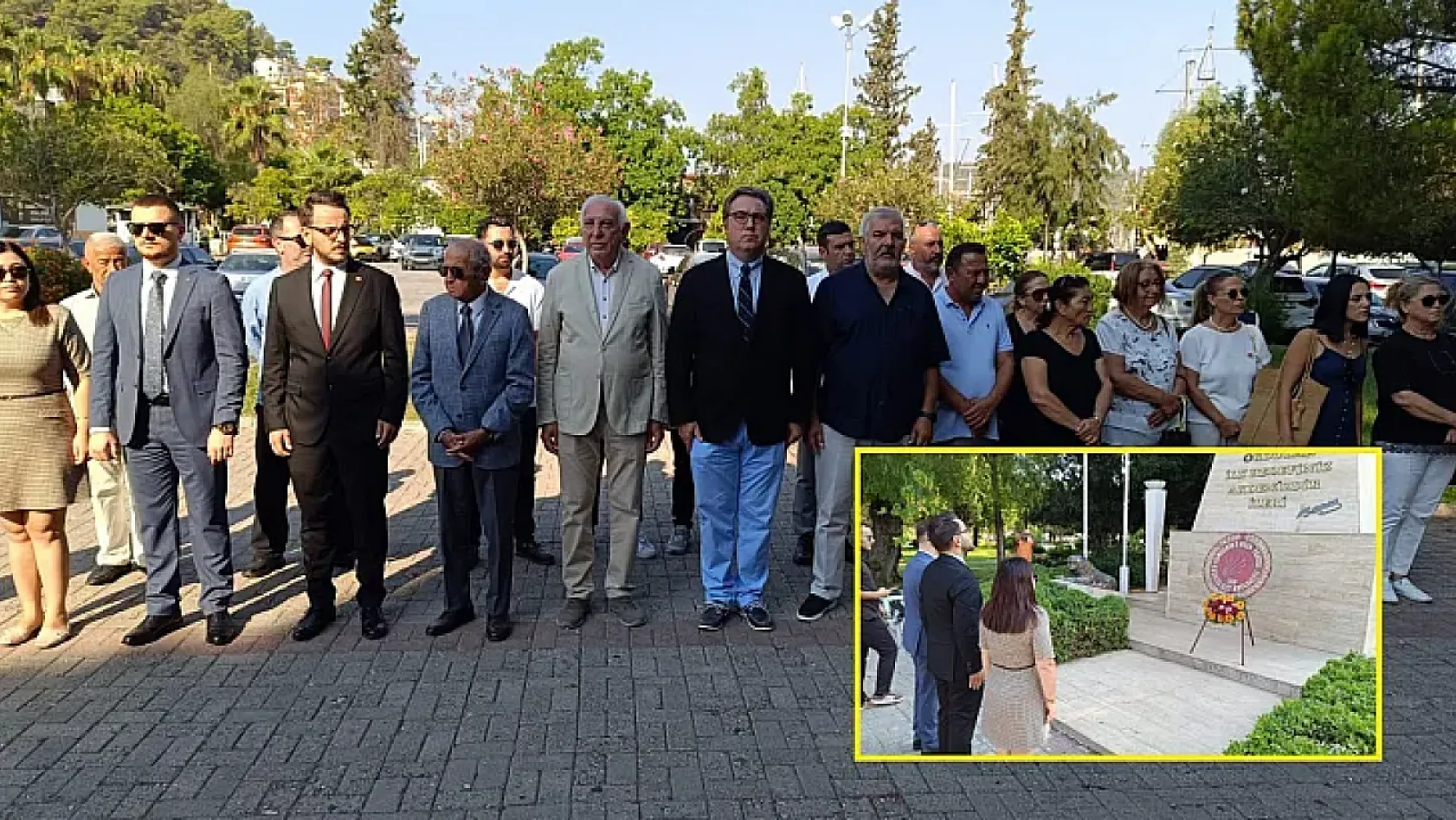 Fethiye'de CHP'nin 103. kuruluş yıl dönümü kutlandı