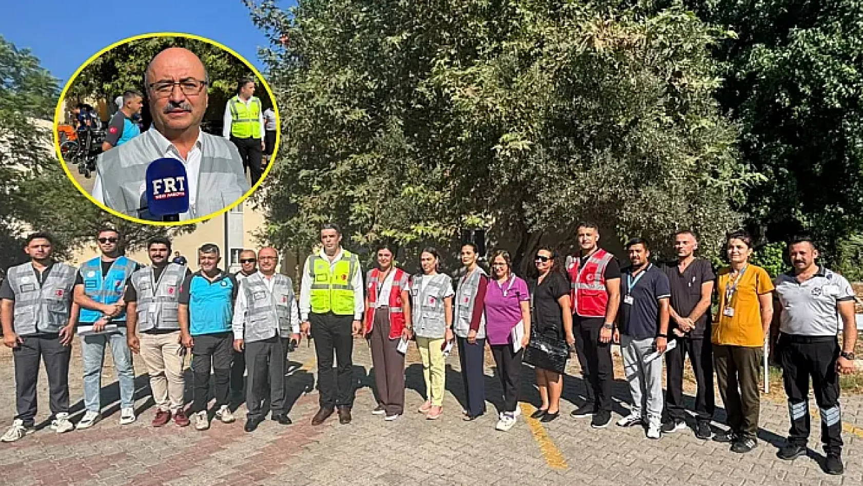Fethiye'de deprem senaryosu uygulandı: Başhekim Okulu, tatbikatı değerlendirdi