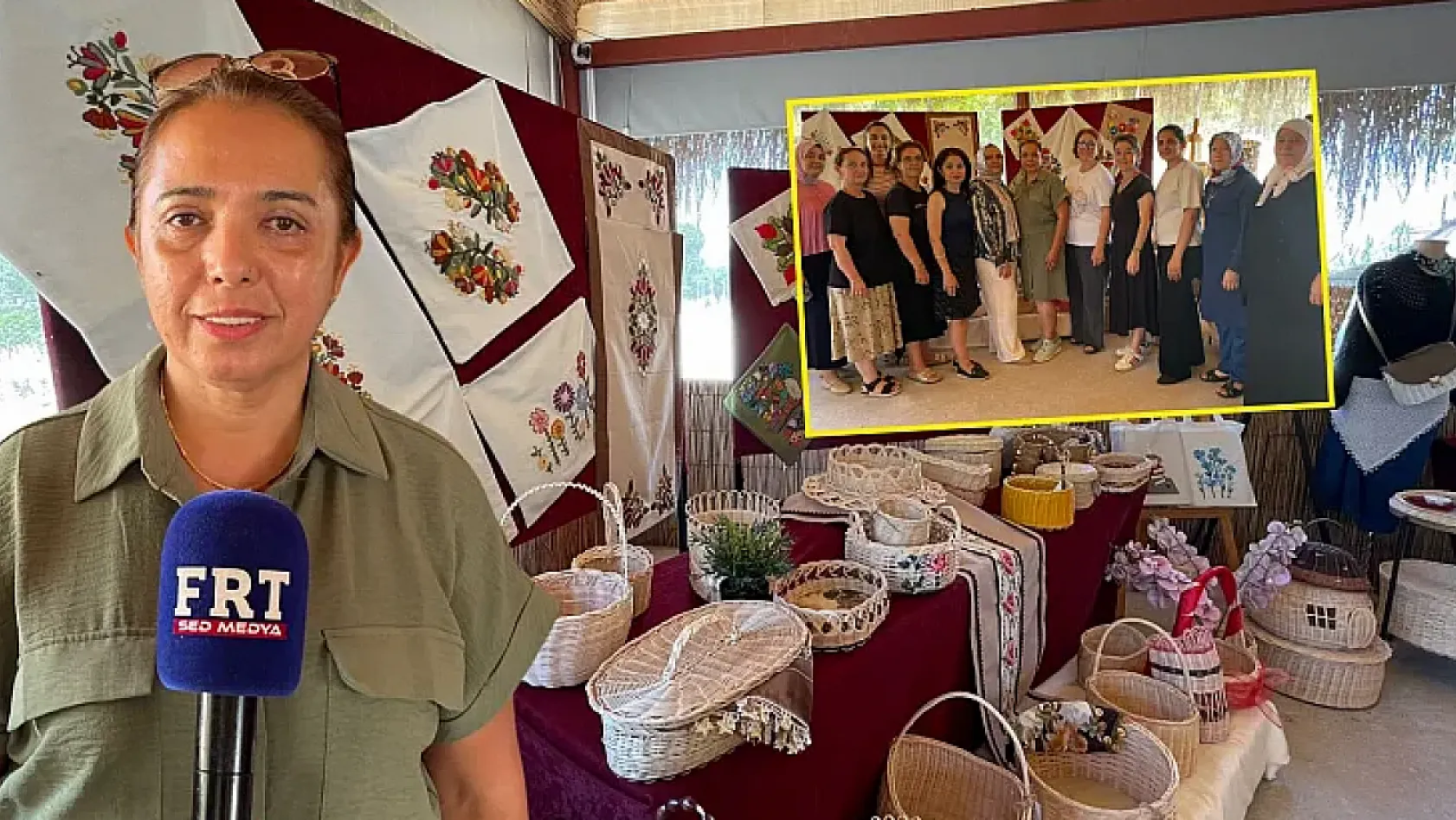 Fethiye'de emek, gelenek ve modern dokunuş aynı sergide buluştu