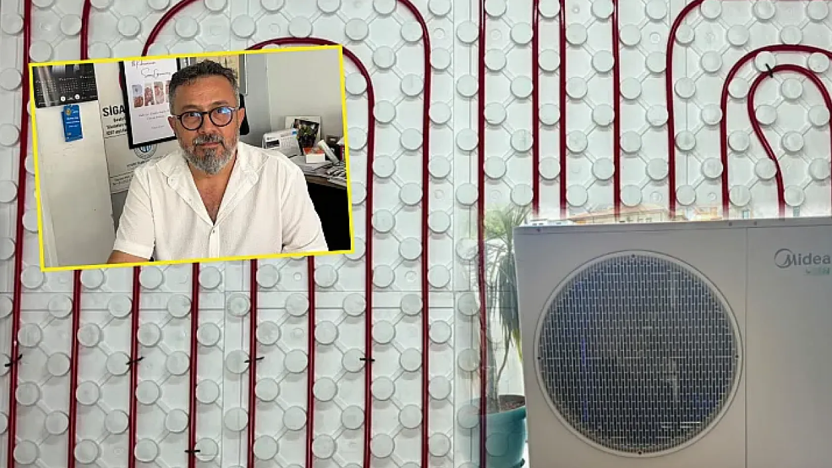 Fethiye'de kış kapıyı çalmadan ısınma hazırlığı: Isı pompalarının montajları başladı