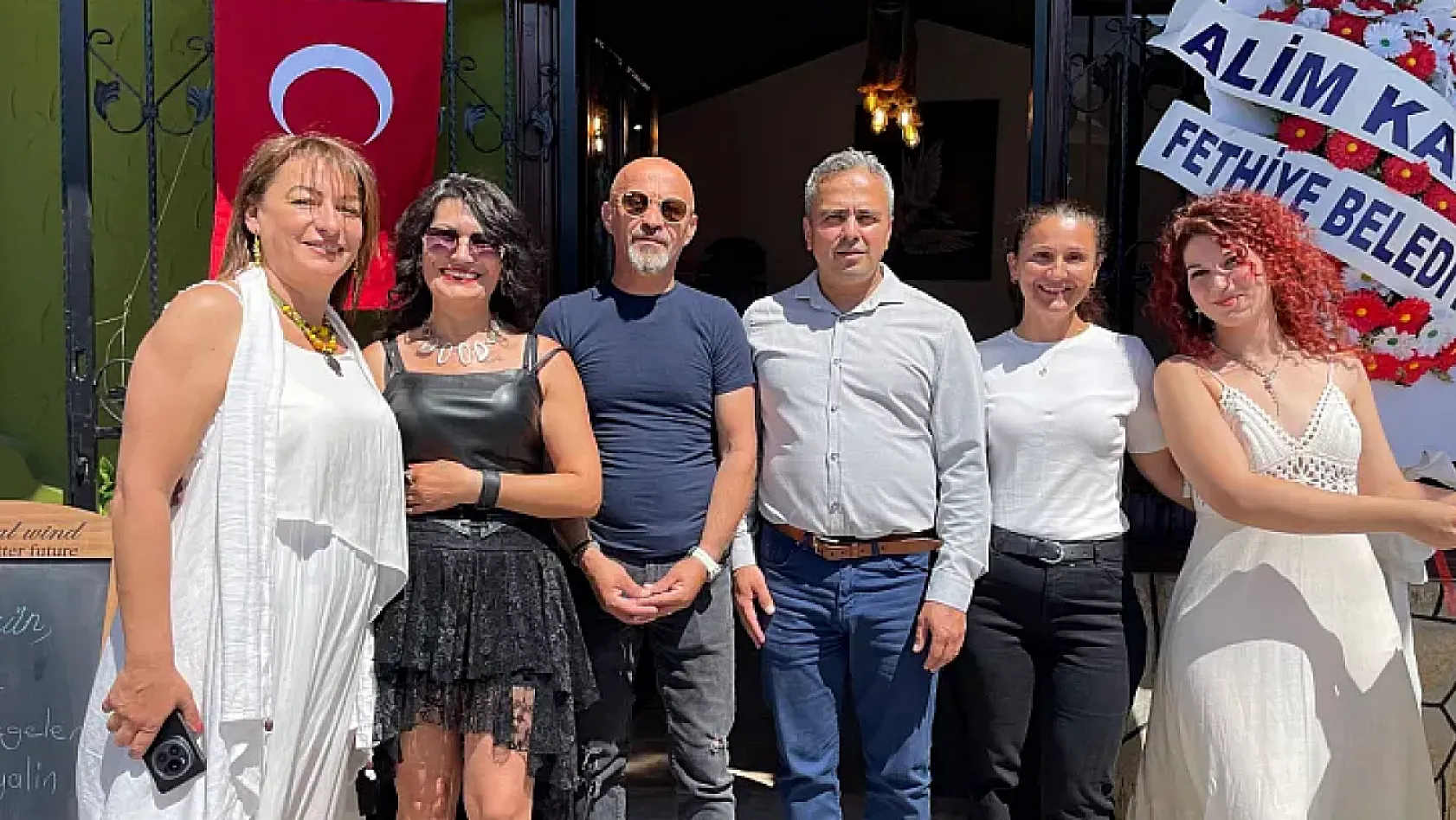 Fethiye'de 'Rengahenk Sanat Atölyesi' açıldı