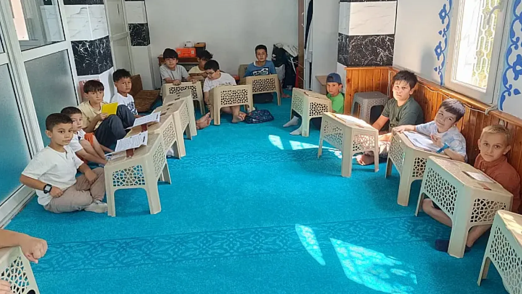 Fethiye'de 'Yaz Kur'an Kursları'na yoğun ilgi: Uğurlu Camii çocuk sesleriyle şenleniyor