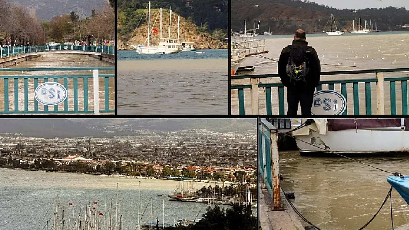 Fethiye Körfezi Çamur Rengini Aldı