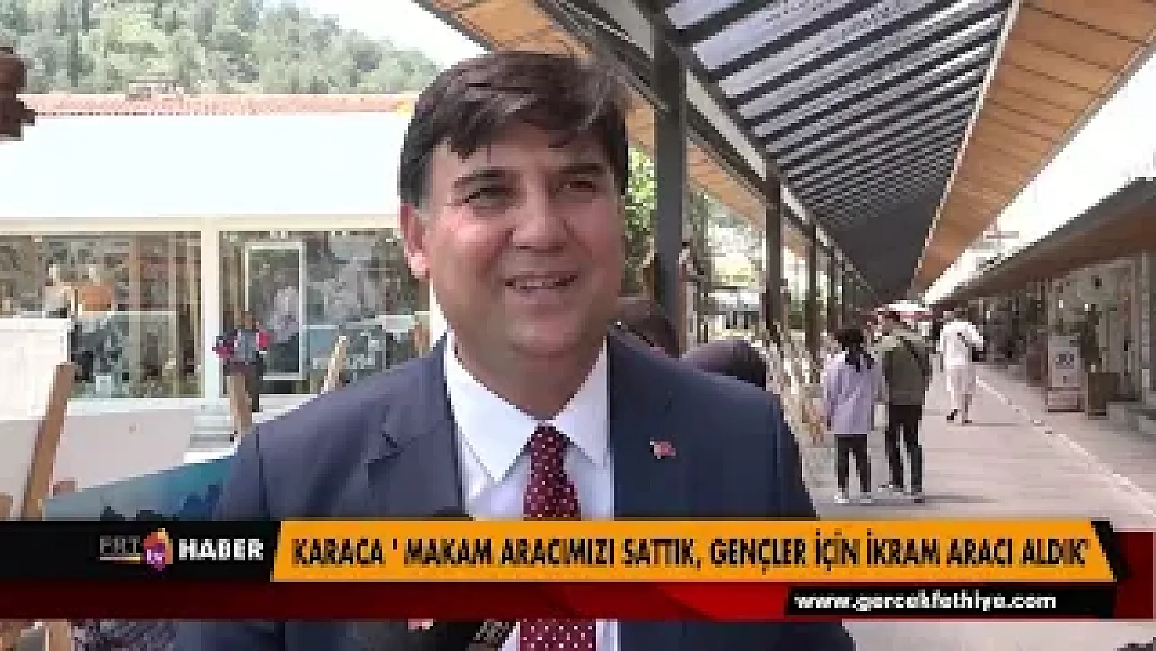 Karaca 'Makam aracımızı sattık, gençler için ikram aracı aldık'
