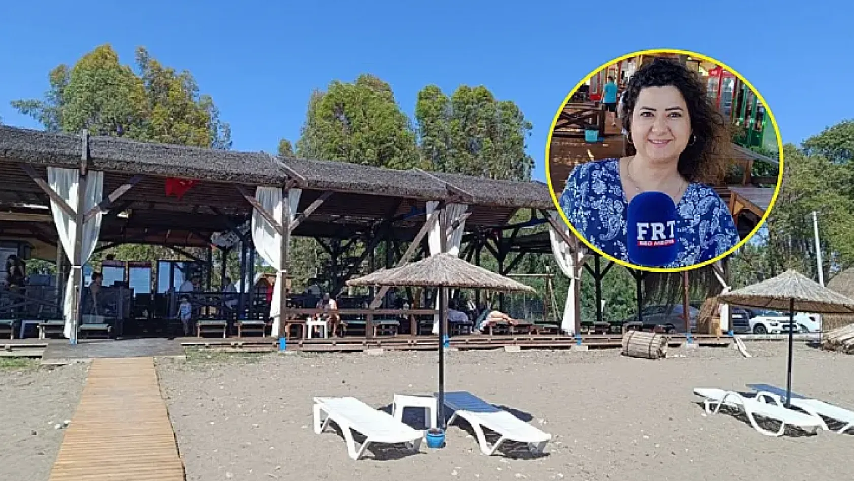 Karaot Plajı Yerli ve Yabancı Misafirlerini Bekliyor
