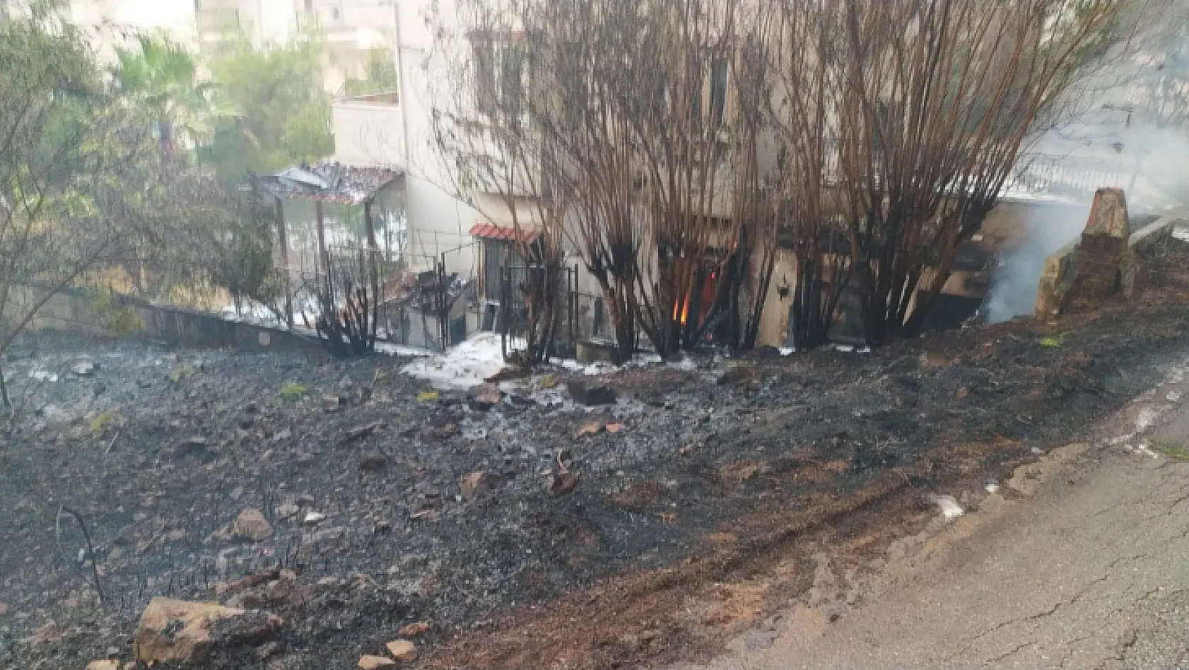 Marmaris Belediyesi yangına karşı seferber oldu