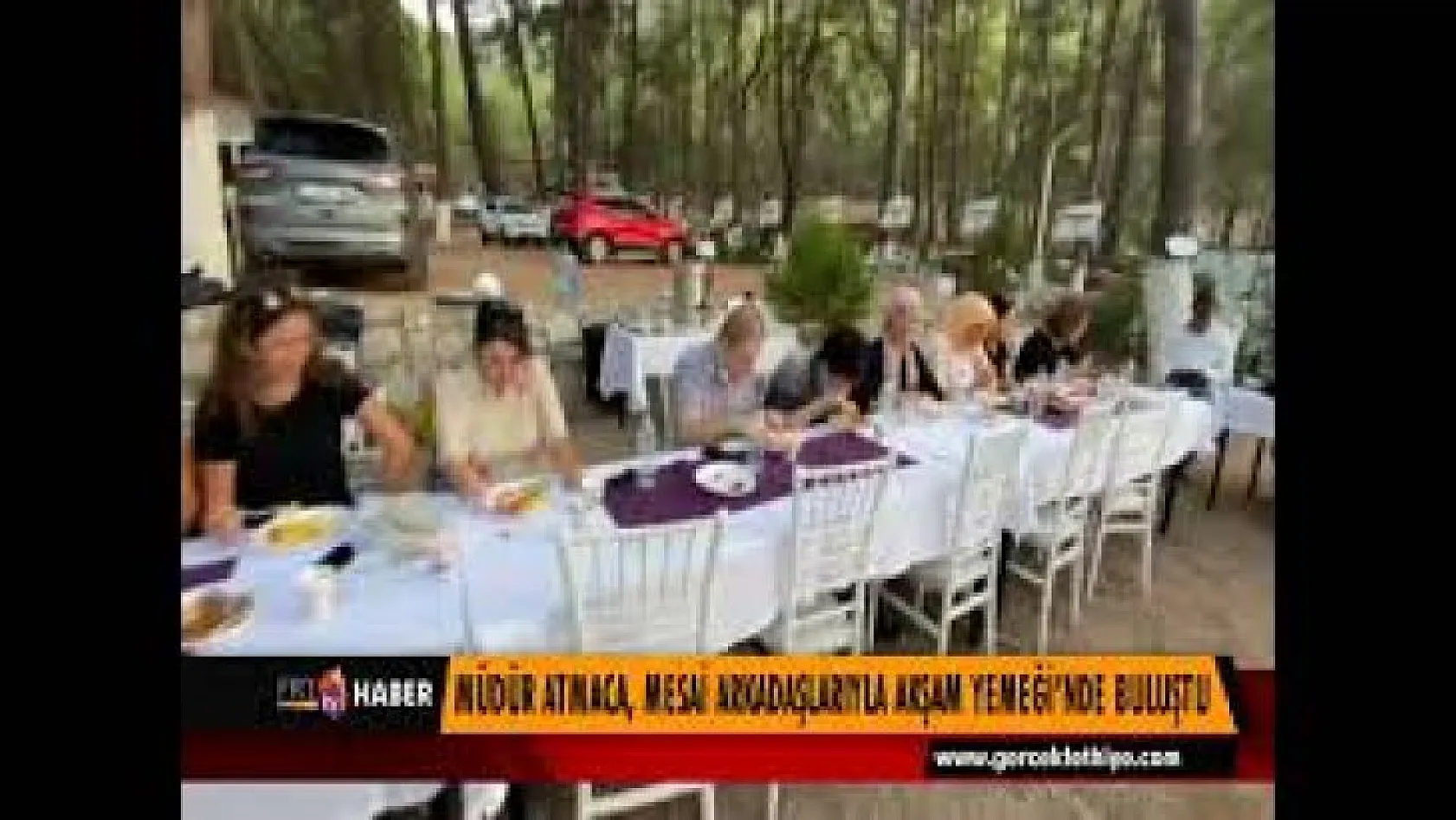 MÜDÜR ATMACA, MESAİ ARKADAŞLARIYLA AKŞAM YEMEĞİ'NDE BULUŞTU