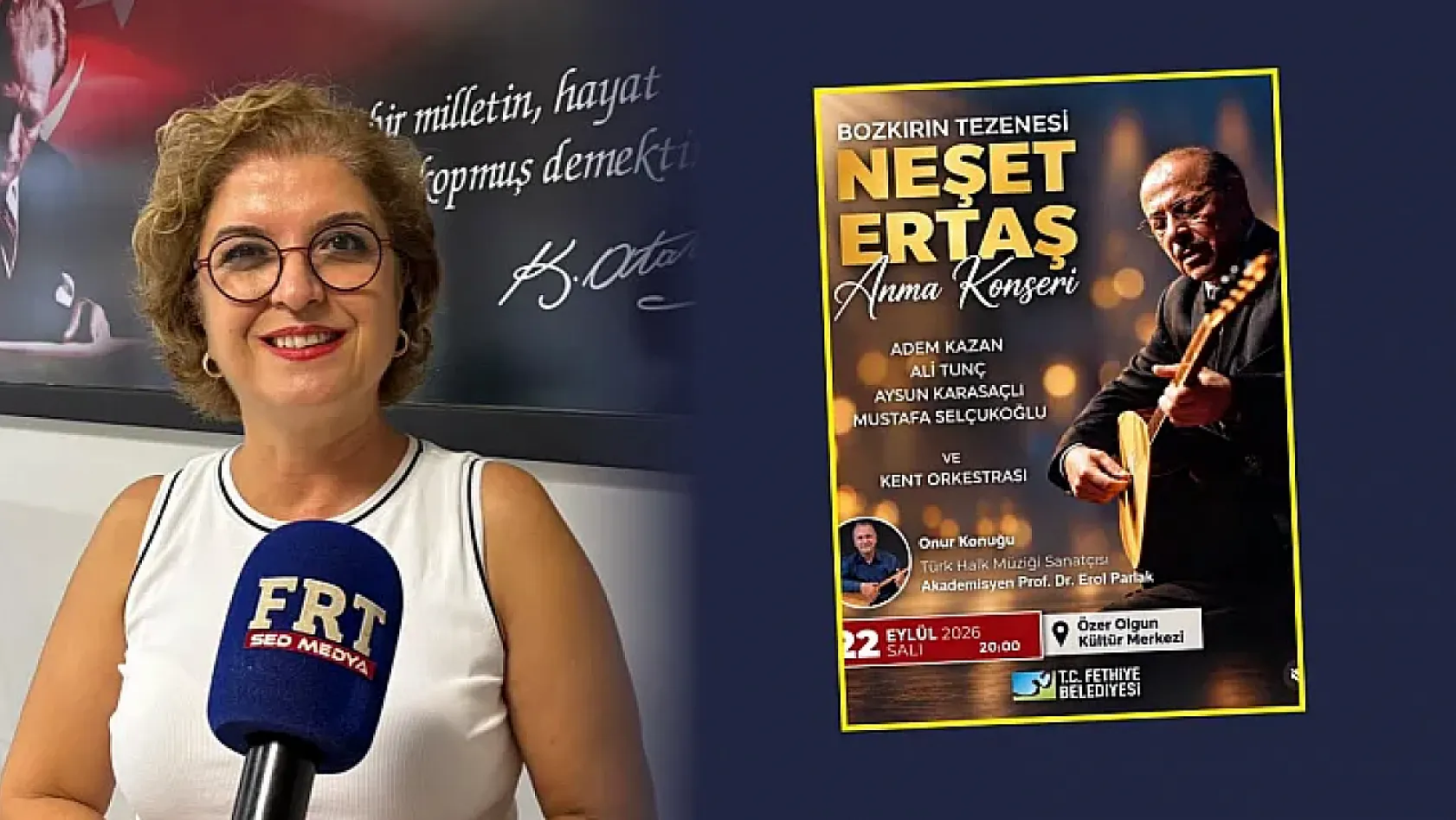 Neşet Ertaş, Fethiye'de türküleriyle anılacak