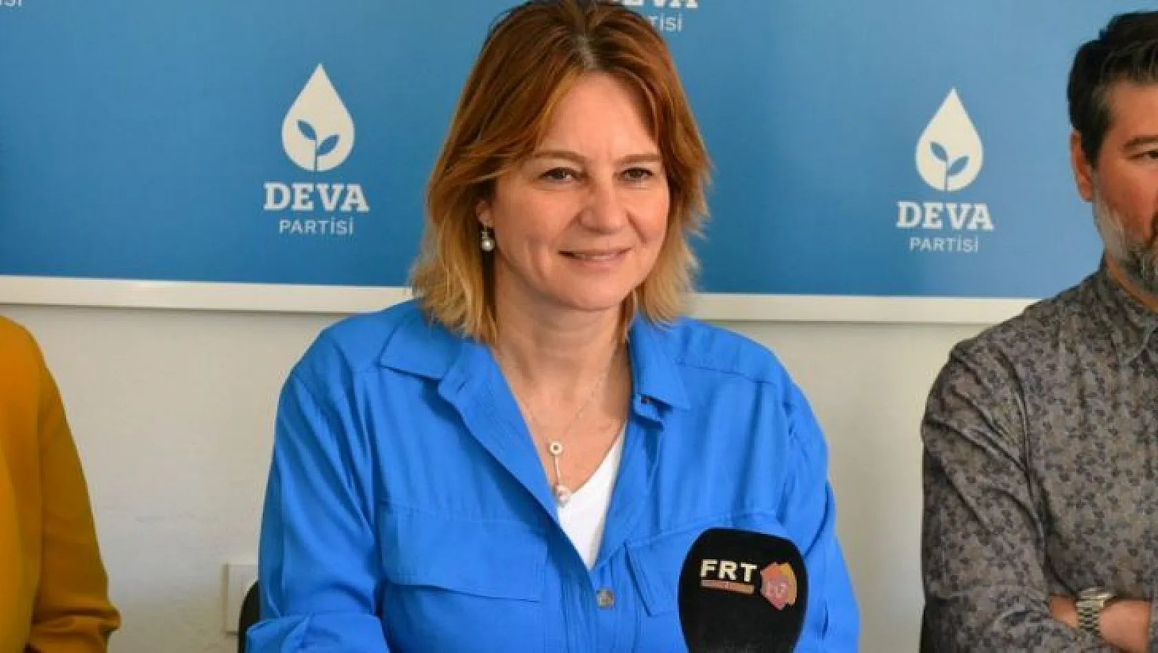 Sanem Oktar'dan Deva Partisi'ne ziyaret