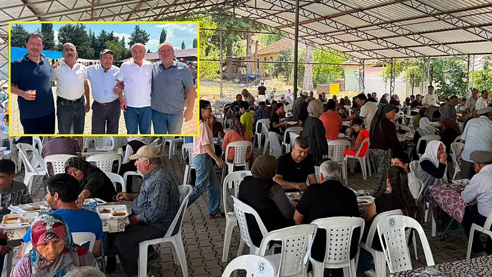 Seydikemer'de 10. Geleneksel Yayla Patlangıç Dayanışma Yemeği düzenlendi