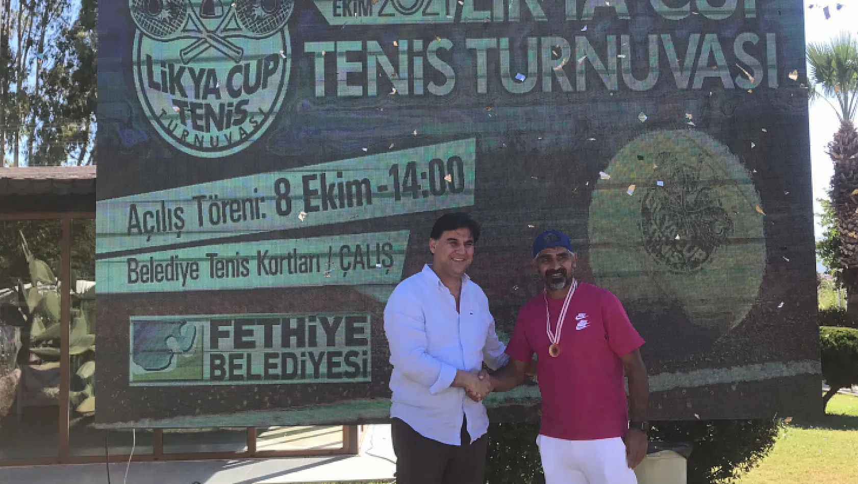 Tenis Turnuvası ödül töreni ile sona erdi