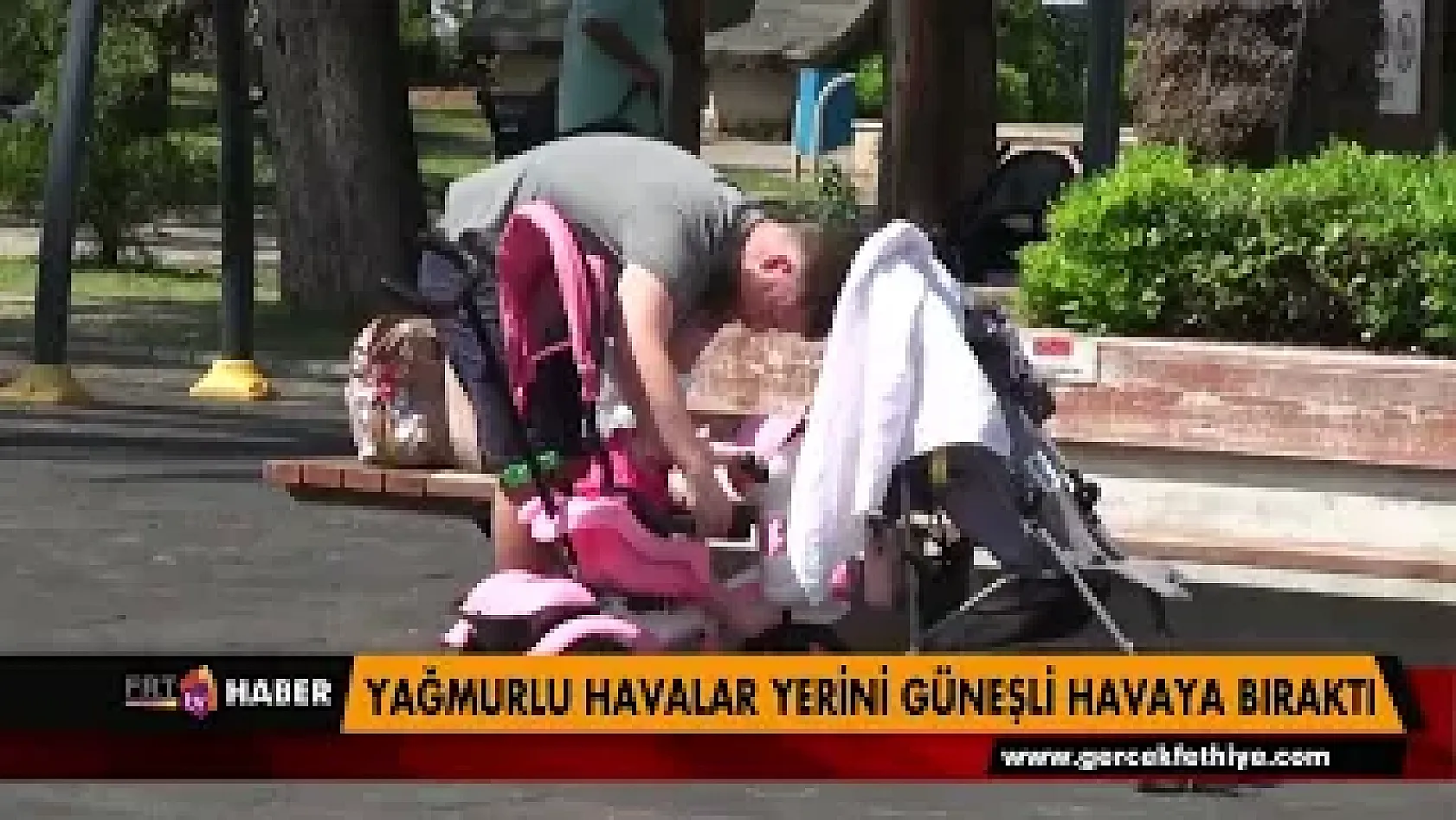 Yağmurlu havalar yerini güneşli havaya bıraktı