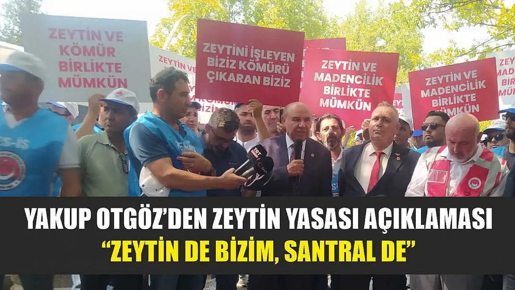 Yakup Otgöz'den Zeytin Yasası Açıklaması: 'Zeytin de Bizim, Santral de'