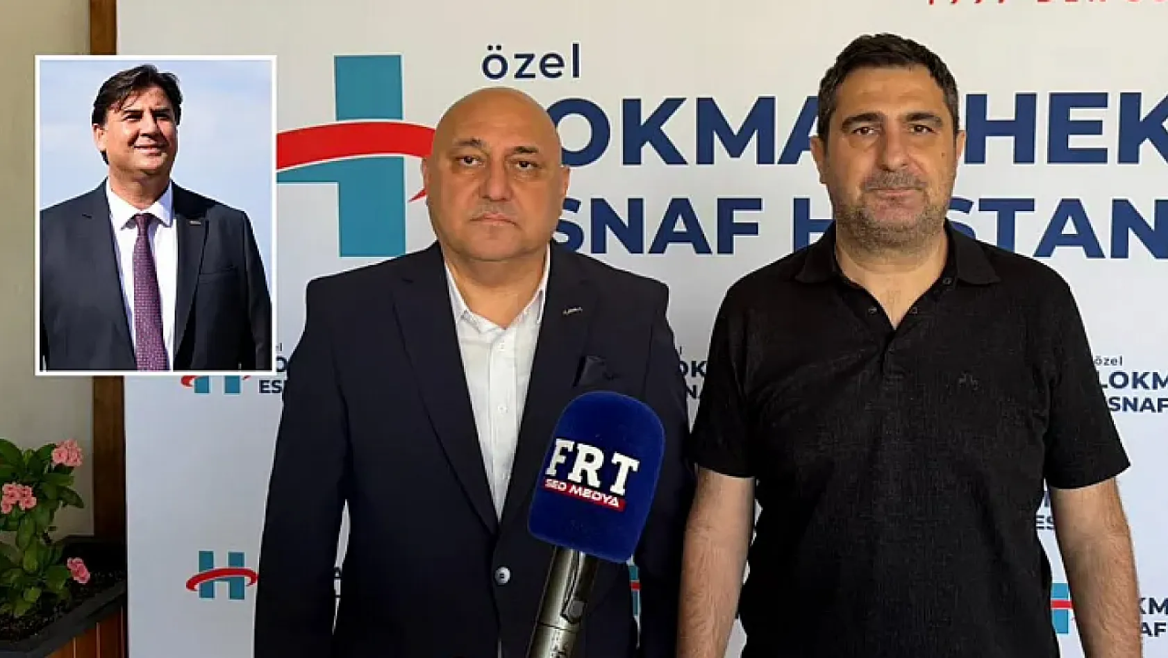 Yatağan Belediye Başkanı Mesut Günay ve Ortaca Belediye Başkanı Evren Tezcan'dan Alim Karaca'ya Geçmiş Olsun Ziyareti