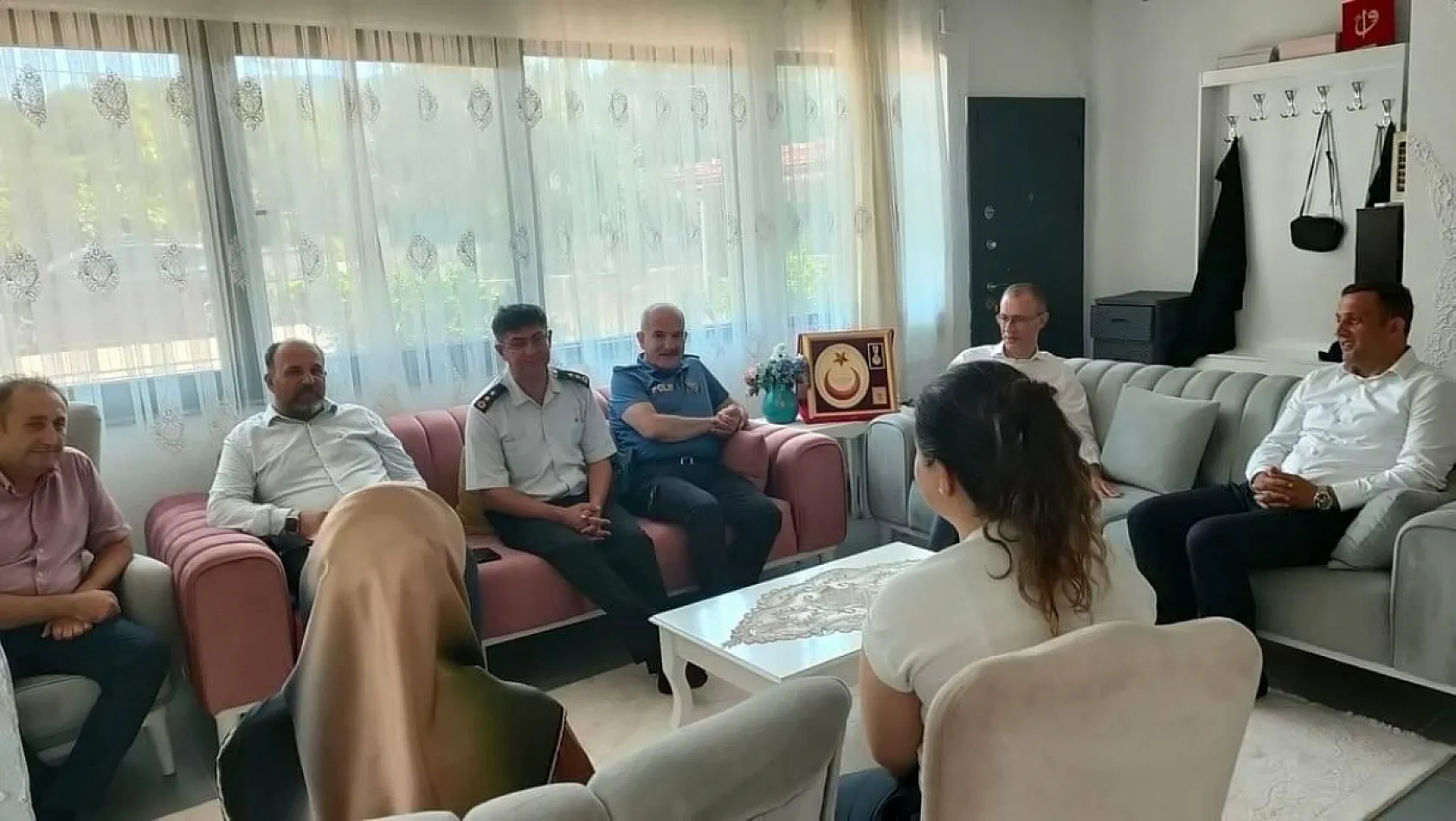 Kaymakam Ertaş, Şehit Aileleri ve Gazileri  Ziyaret Etti