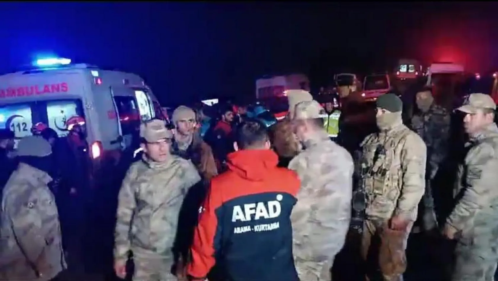 Helikopter kazasında şehit olan pilotların naaşı morga kaldırıldı