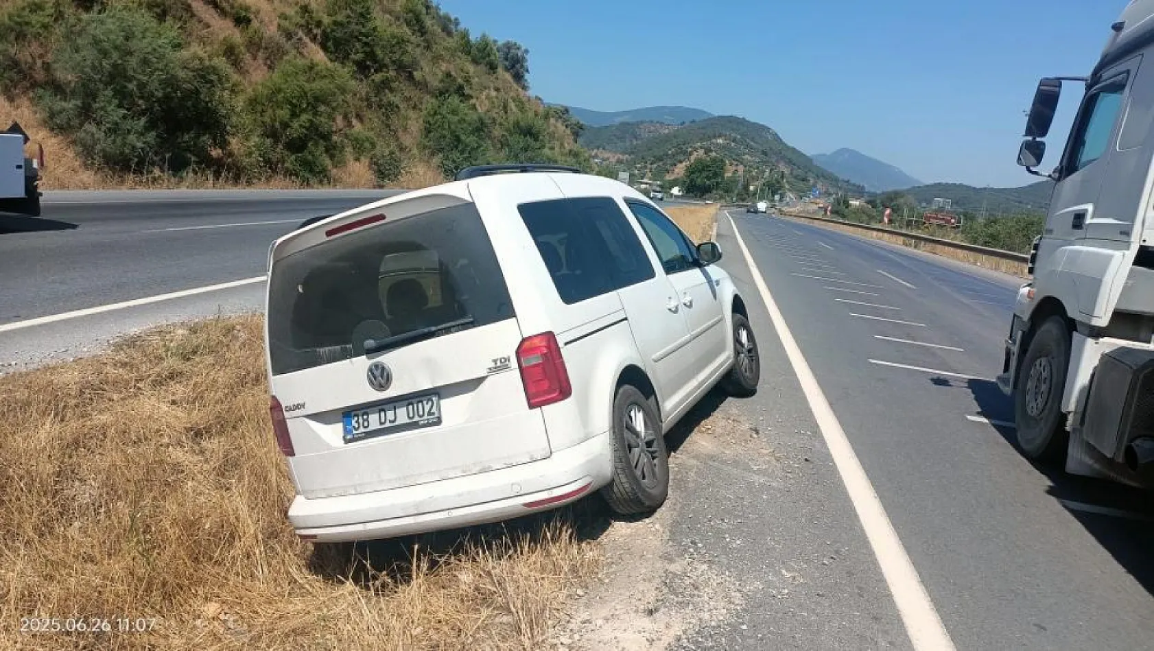 Milas-Söke Karayolu'nda trafik kazası