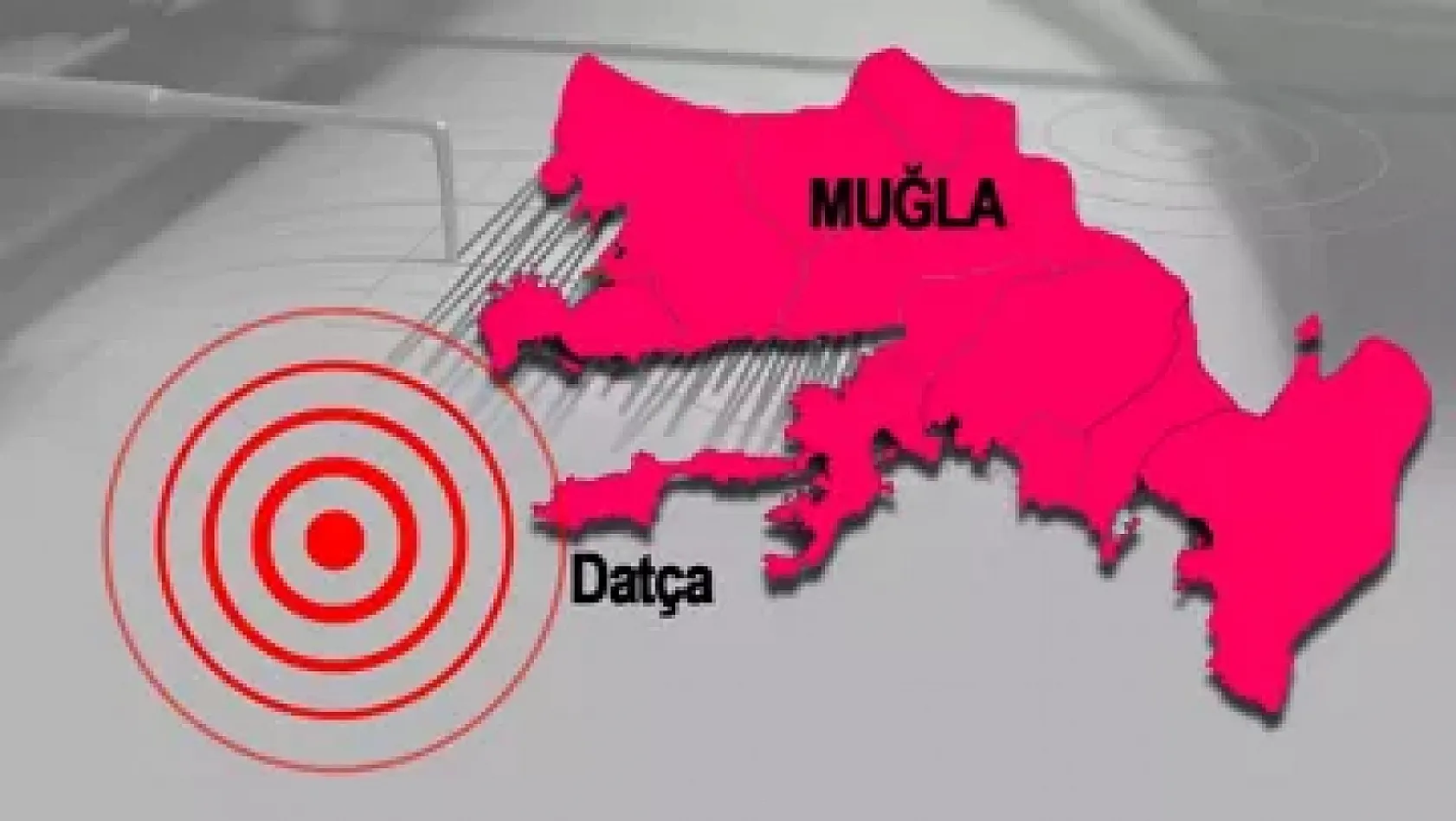 Muğla'da korkutan deprem: AFAD depremin şiddetini 4,1 olarak açıkladı