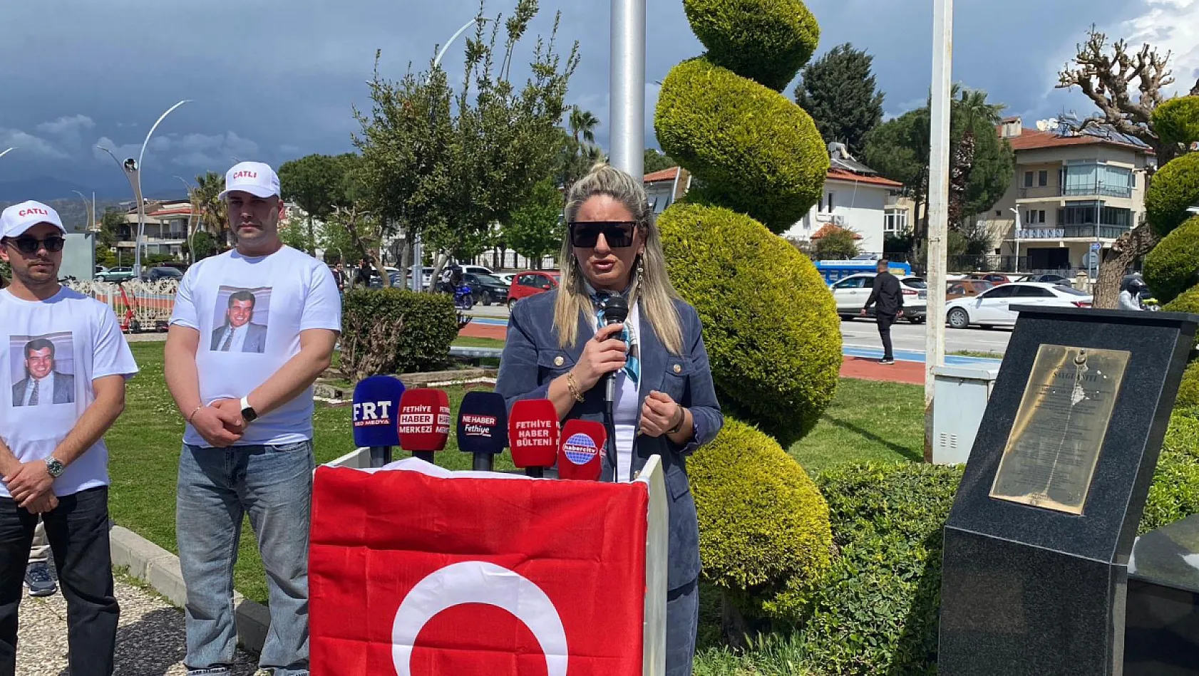 Fethiye'de ASALA tarafından şehit edilen diplomatlar anıldı