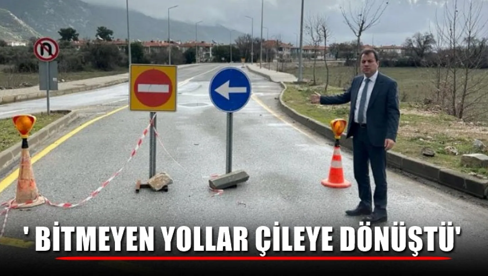 AK Parti İl Başkanı Akça, ' Bitmeyen Yollar Çileye Dönüştü'