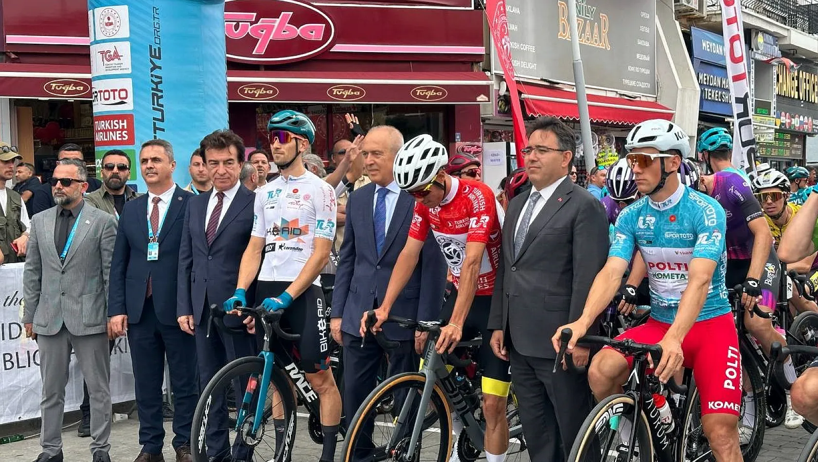 Bisiklet Turu'nda Marmaris-Bodrum etabının startı verildi