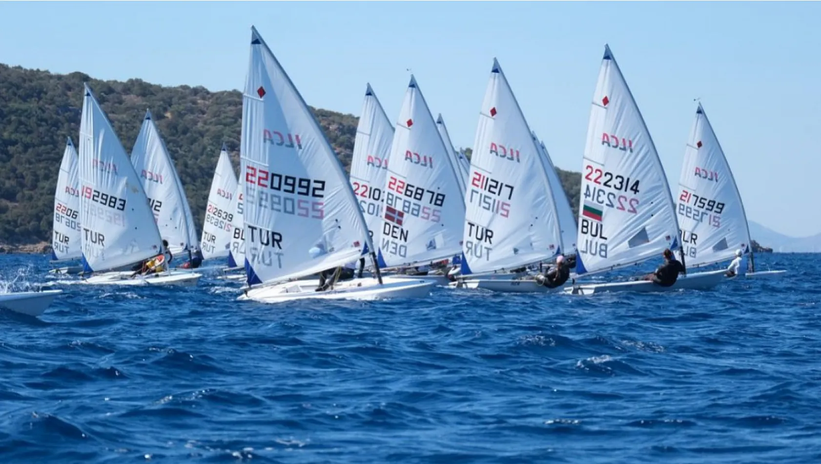 Bodrum'da ILCA Europa Cup'ta yarış heyecanı başladı