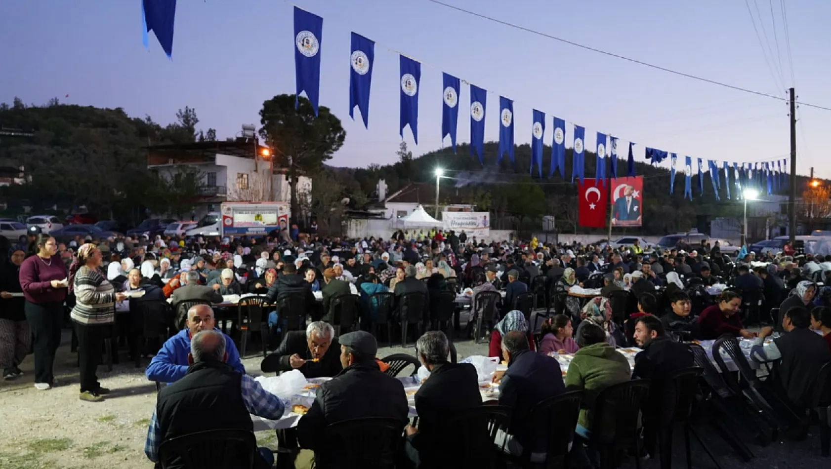 Dörtyol sakinlerine, iftar yemeğinde güzel haberler verildi