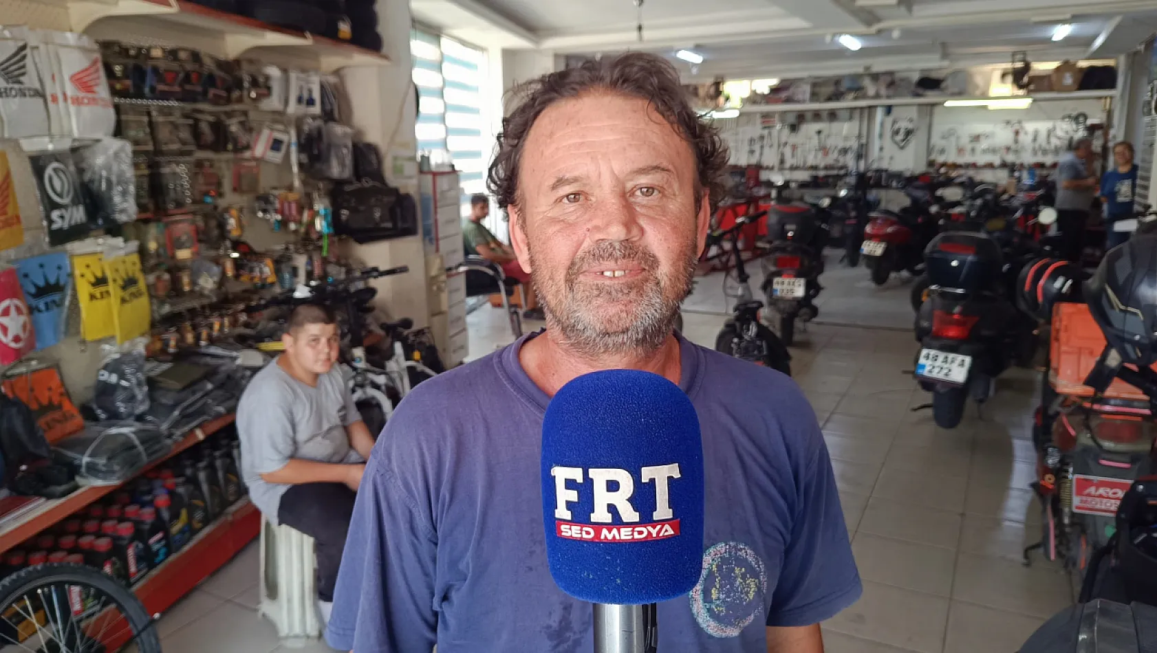 Fethiye'de sıcak hava elektrikli bisikletleri de etkiliyor
